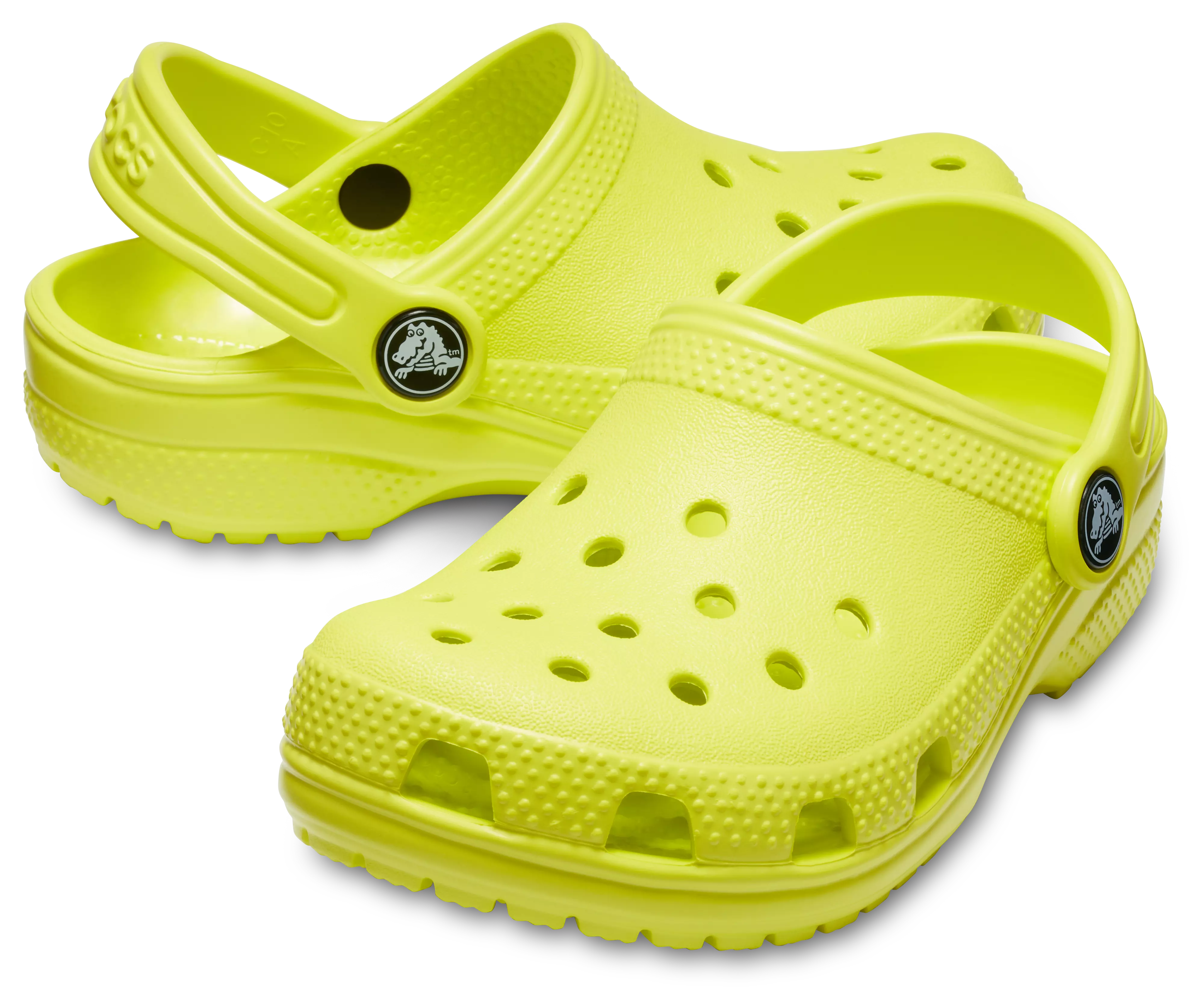 Crocs Classic "Citrus" Grade School Girls' Clog - LIME