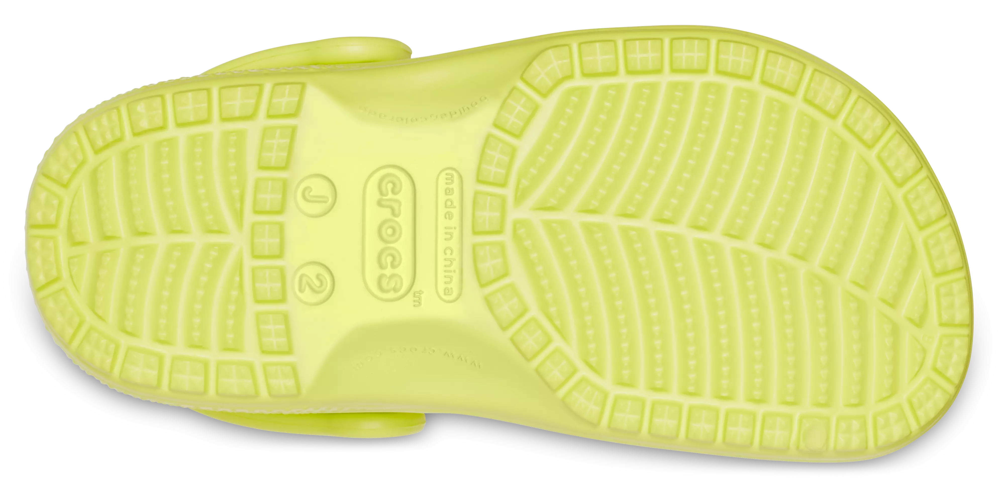 Crocs Classic "Citrus" Grade School Girls' Clog - LIME