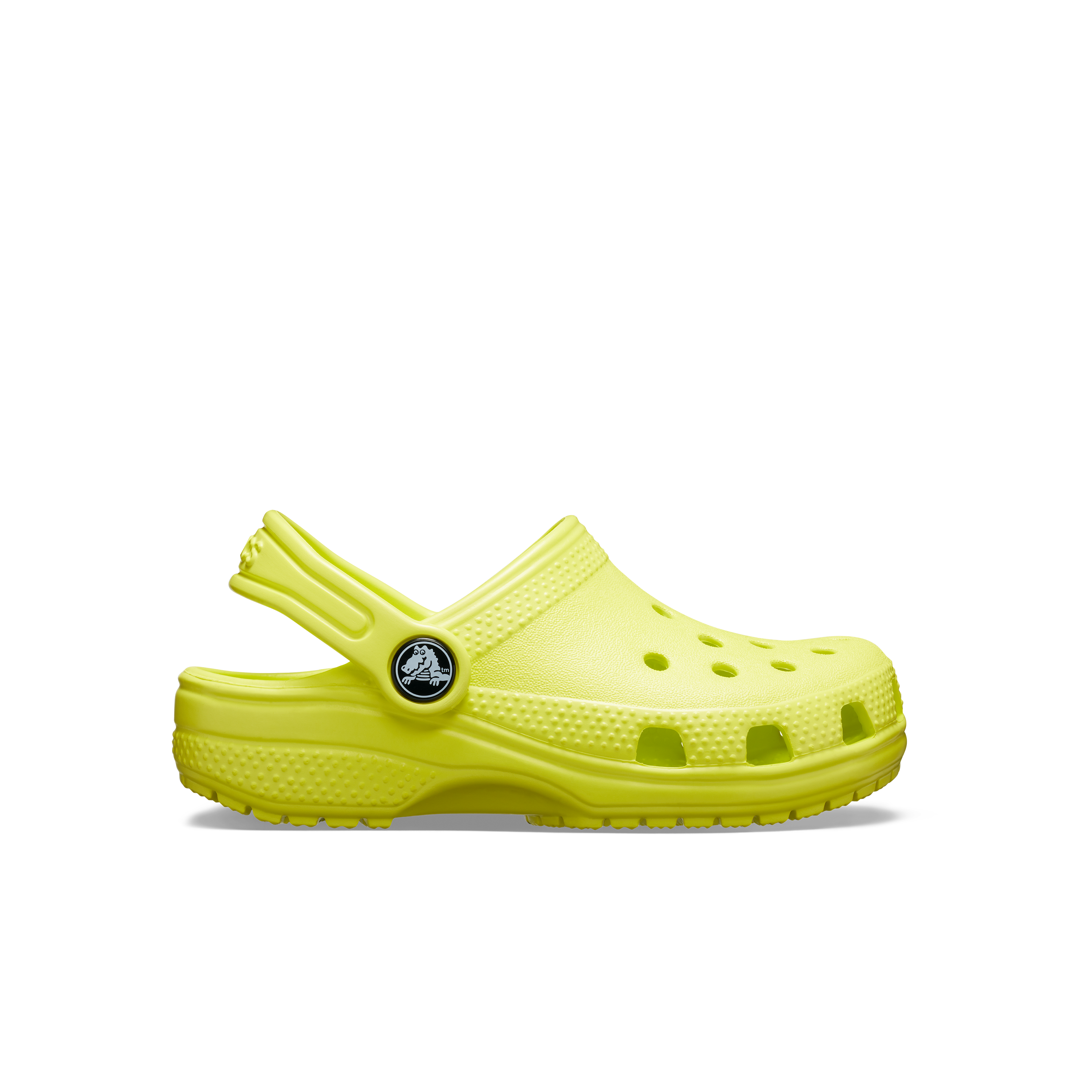 Crocs Classic "Citrus" Grade School Girls' Clog - LIME Thumbnail View 1