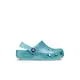 Crocs Classic Glitter "Ice Blue" Toddler Girls' Clog - LT BLUE Thumbnail View 1