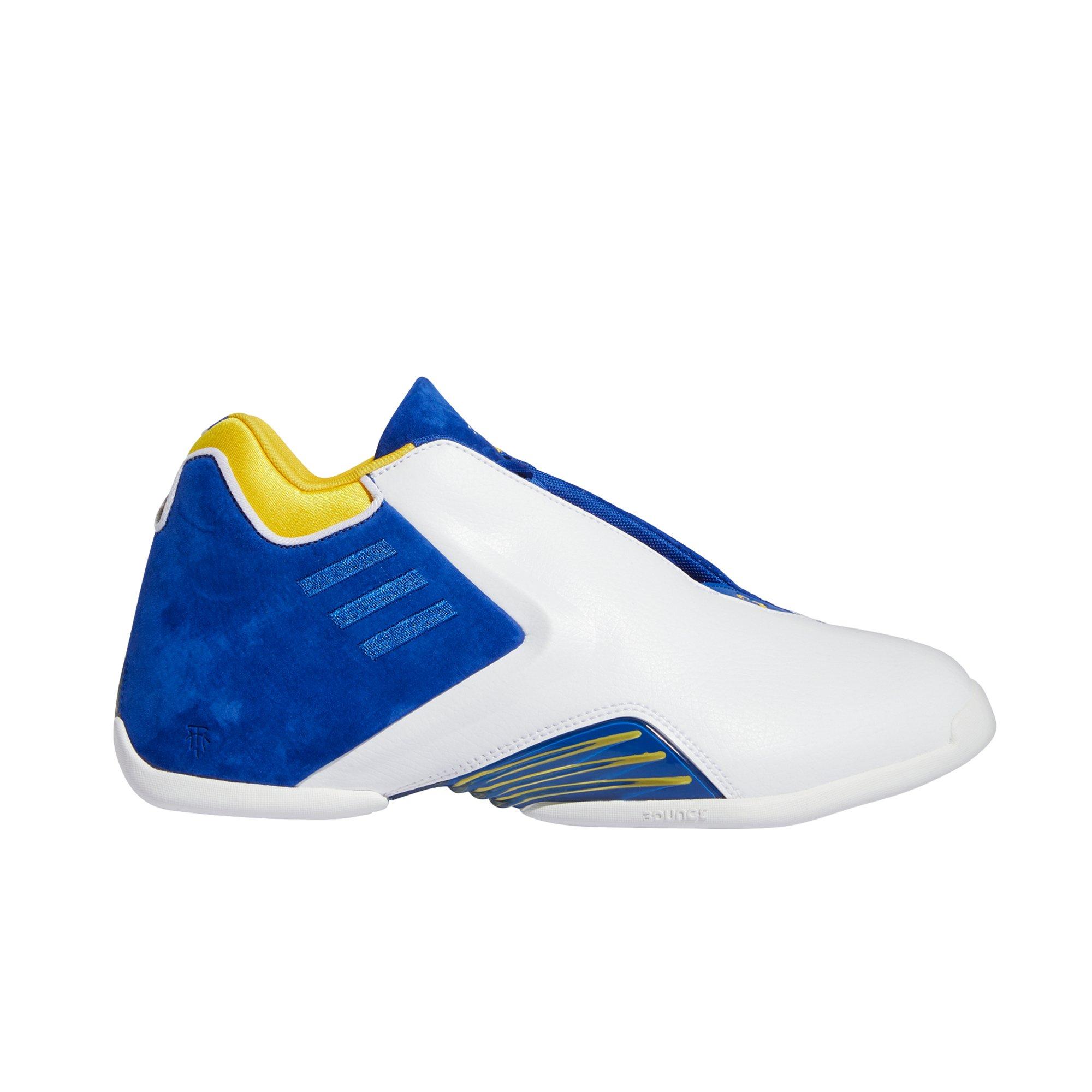 Adidas White Blue Yellow Shoes | vlr.eng.br