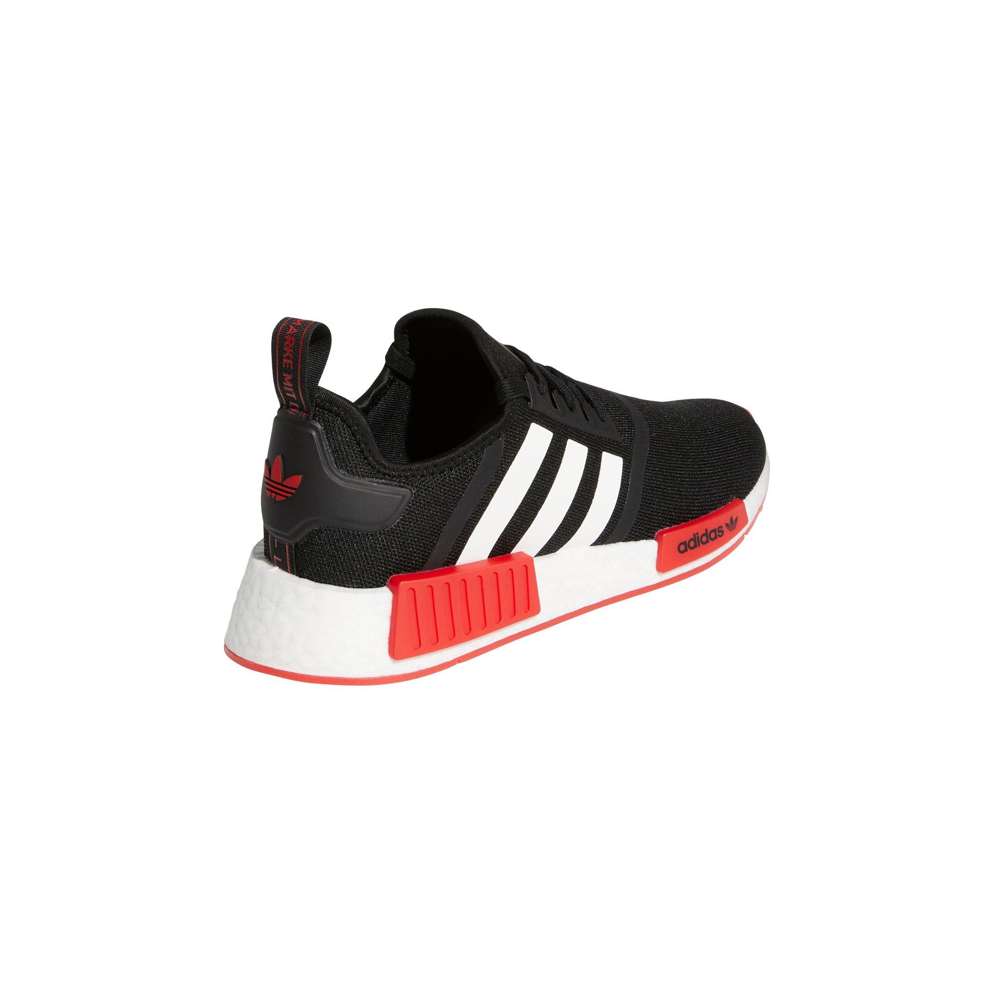 Advertentie dienblad assistent adidas NMD_R1 "Core Black/Ftwr White/Vivid Red" Men's Running Shoe
