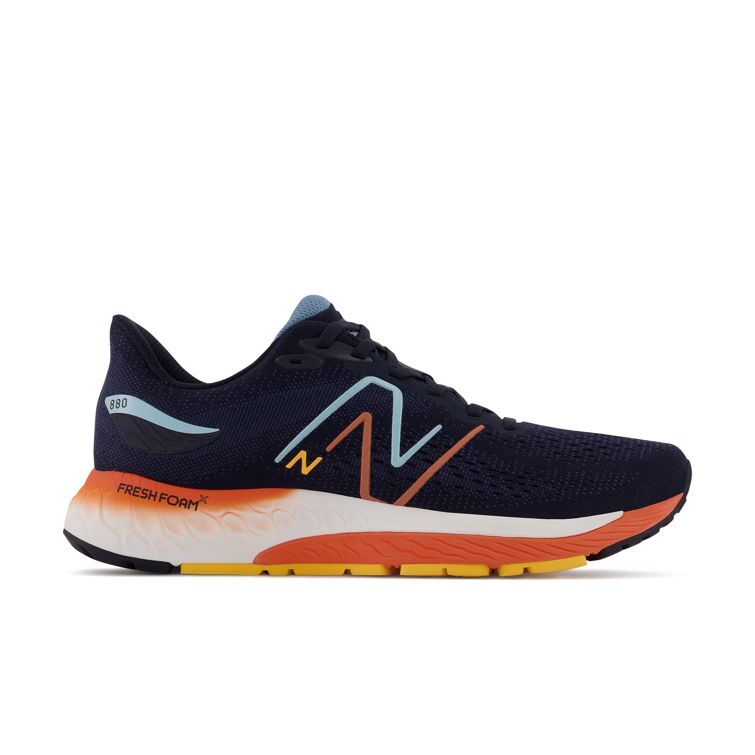 New Balance Fresh Foam 880 v12 Navy/Orange Men's Running Shoe - Hibbett |  City Gear