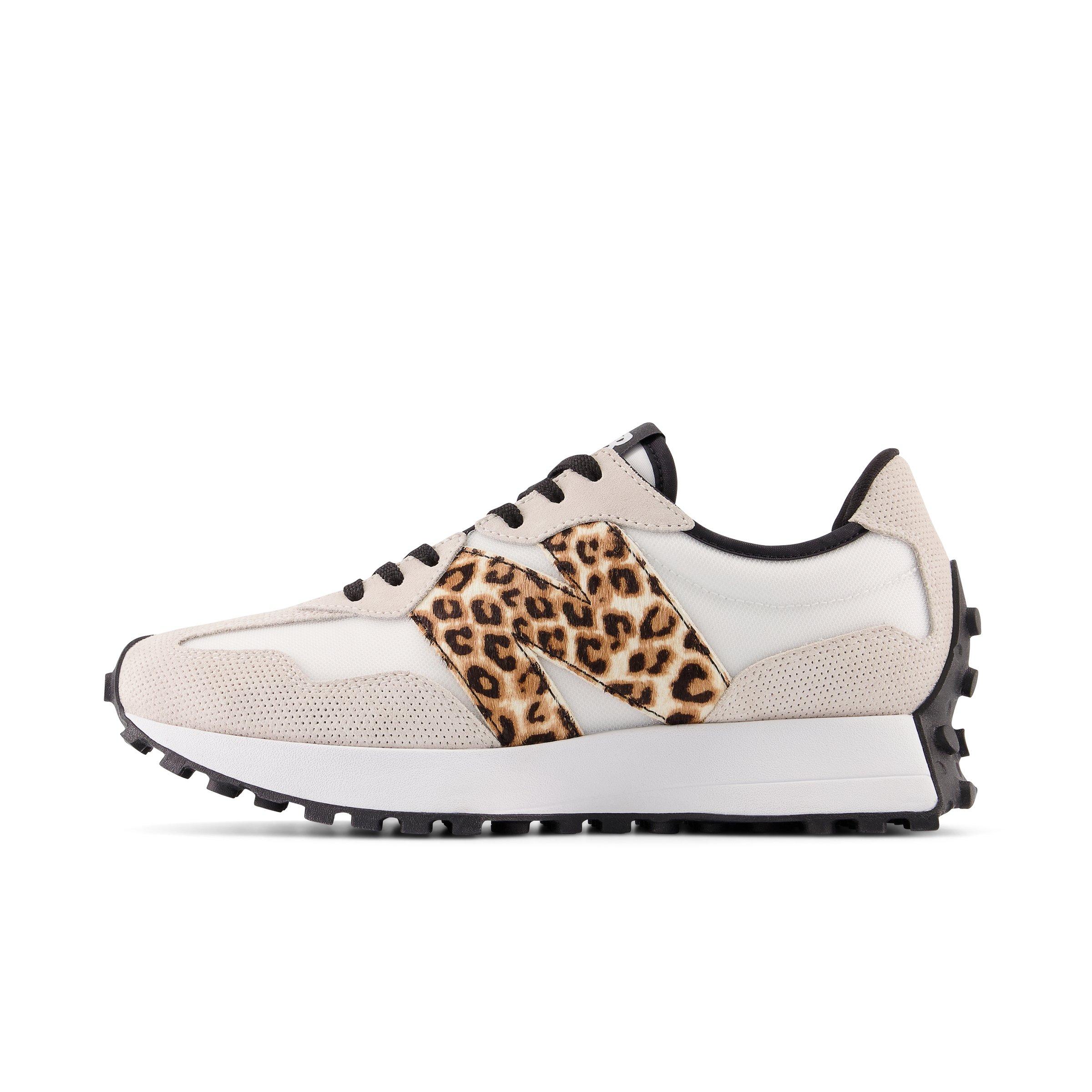 New Balance 327 White Leopard Women's Shoe - Hibbett | City Gear