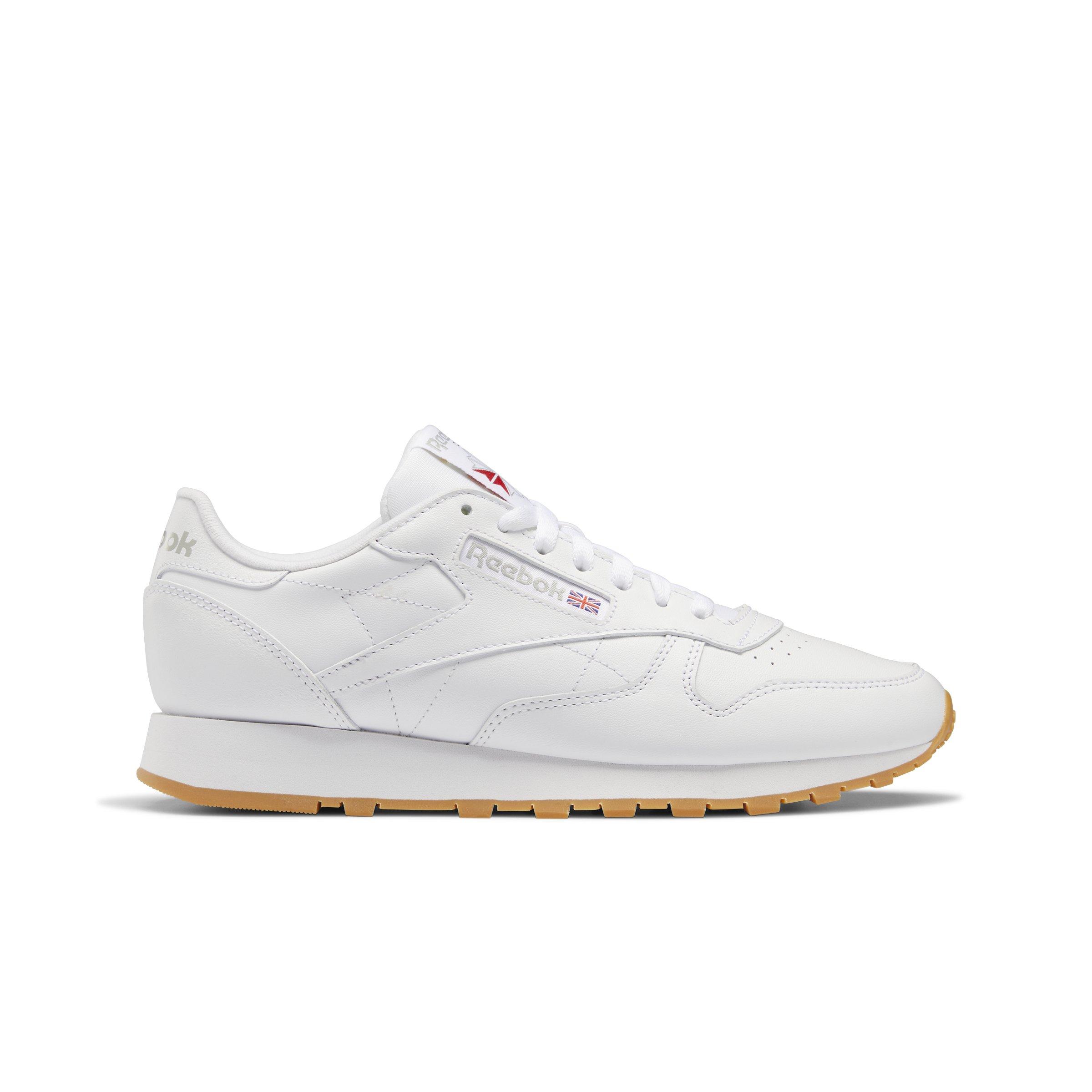 korrekt konkurs Hobart Reebok Classic Leather "White/Grey/Gum" Men's Shoe - Hibbett | City Gear