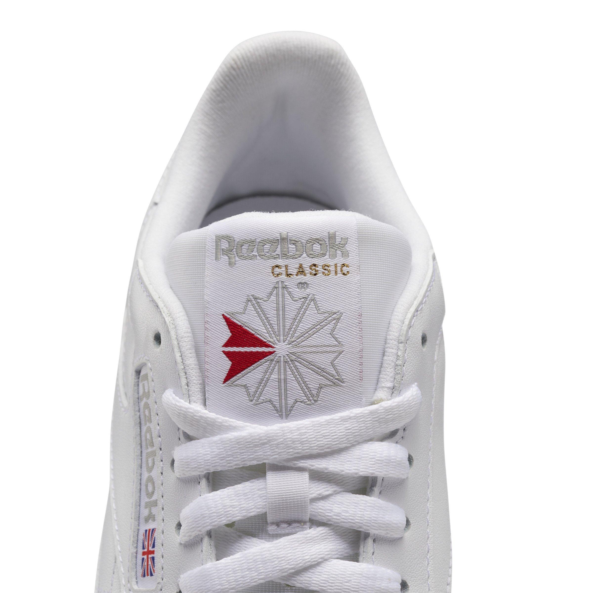Reebok Classic Leather White/Grey/Gum Men's Shoe - Hibbett