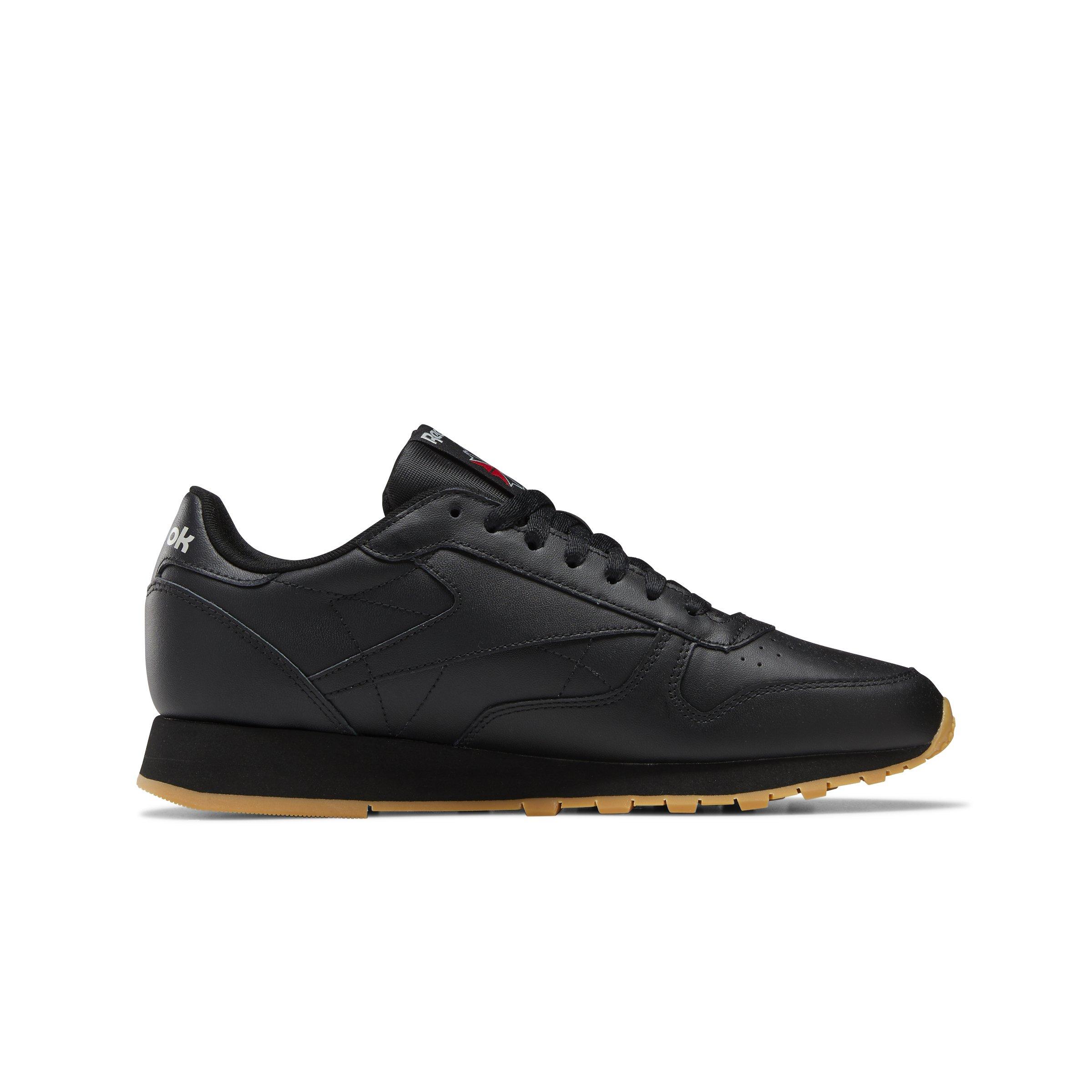 Reebok Leather "Black/Gum" Men's Shoe - | City