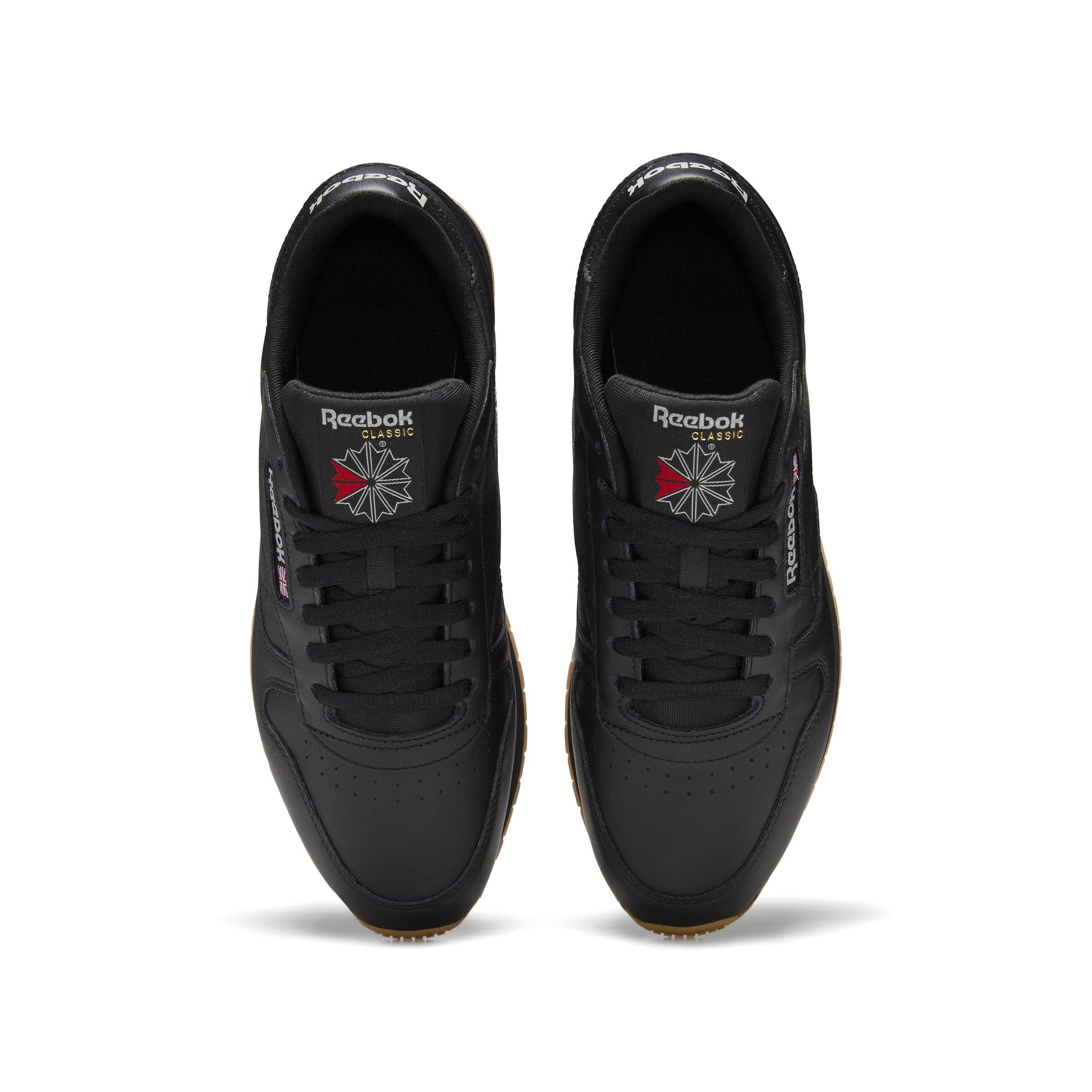 Reebok Leather "Black/Gum" Men's Shoe - | City