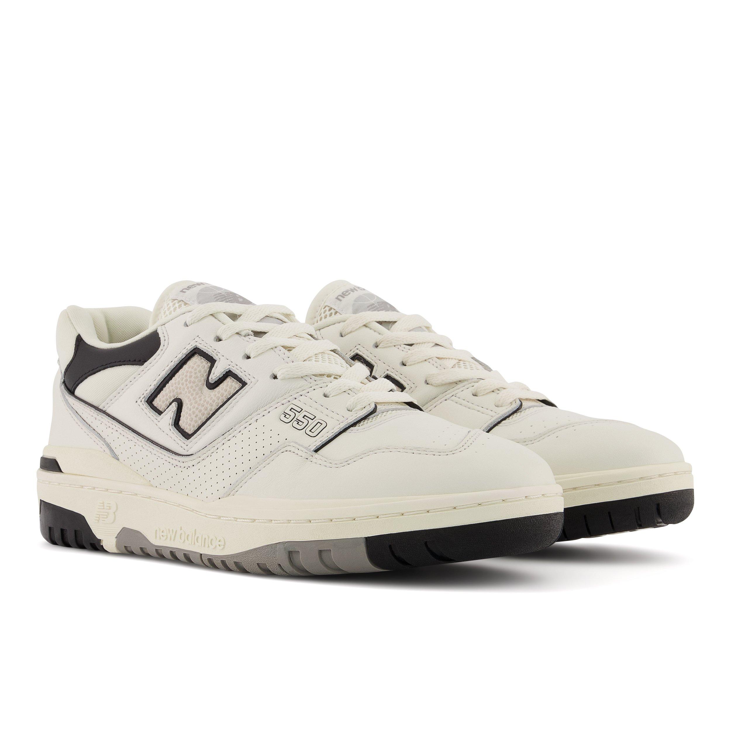 New Balance 550 White/Green Men's Shoe - Hibbett