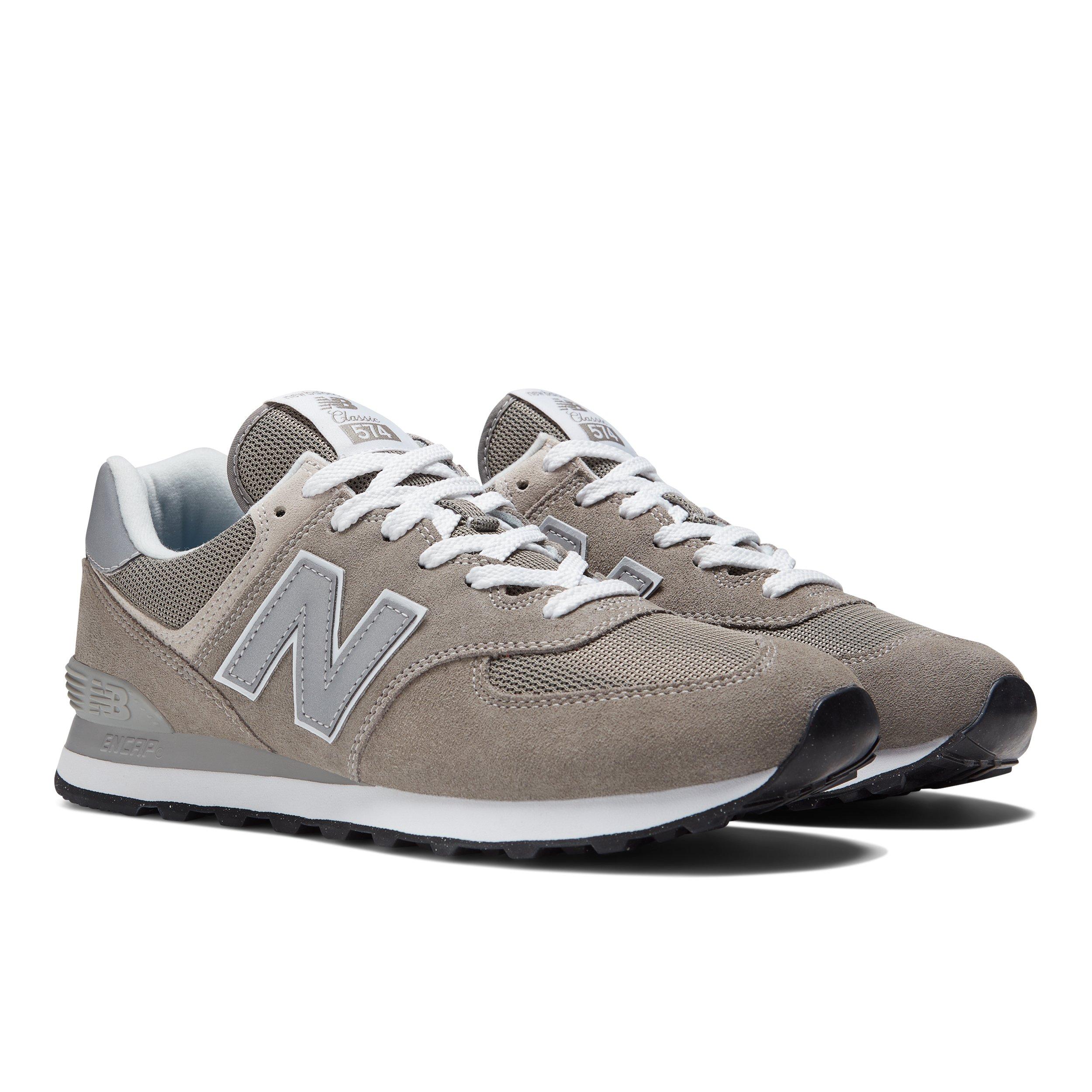 NEW BALANCE 574 SUEDE/MESH CORE COLORS, Black Men's Sneakers