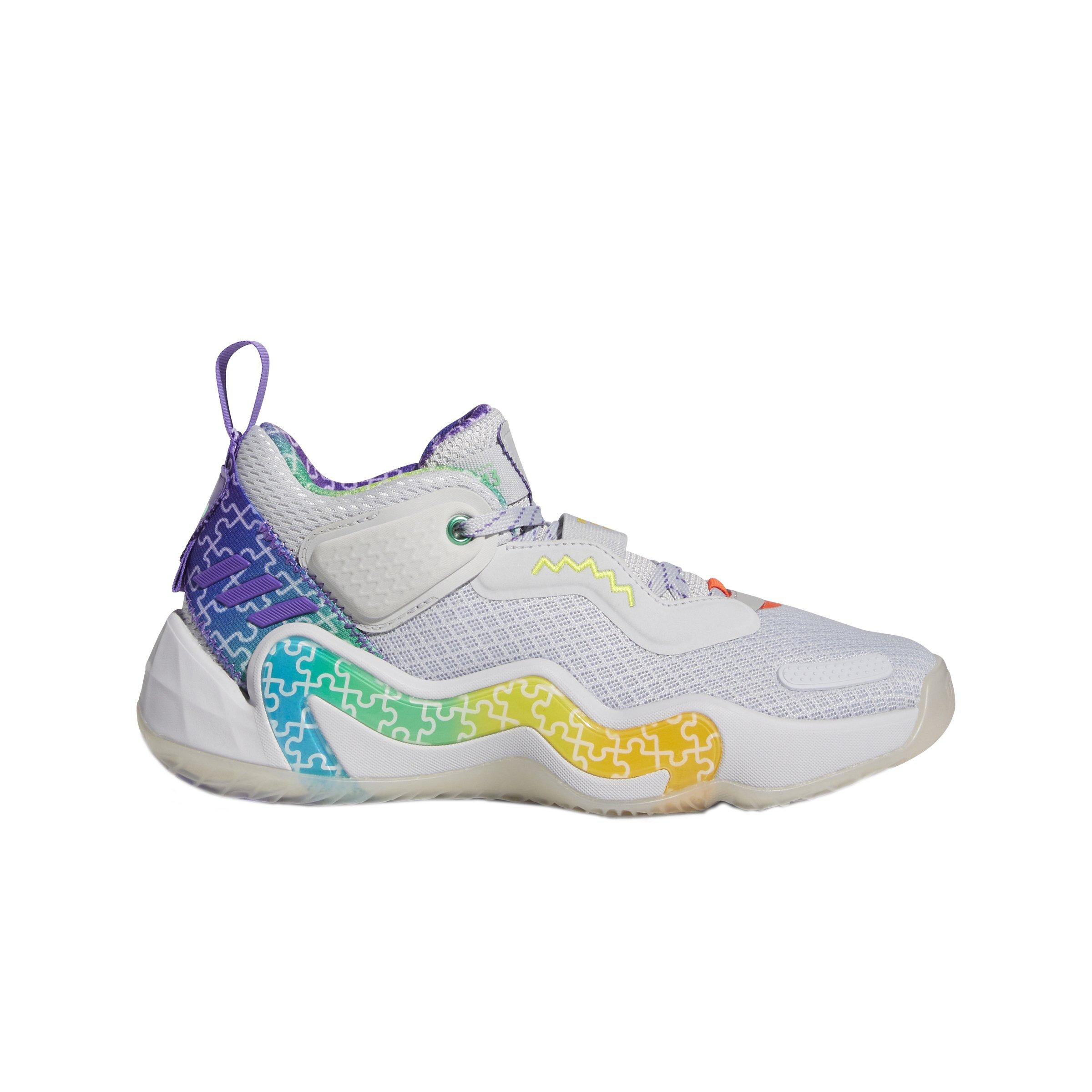 adidas rainbow basketball shoes