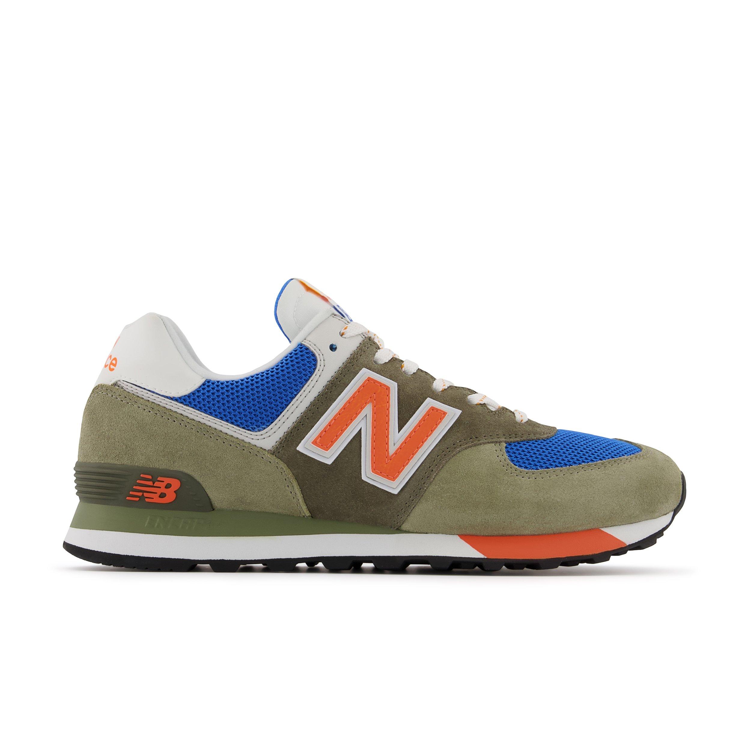 New balance shop 574 bleu orange