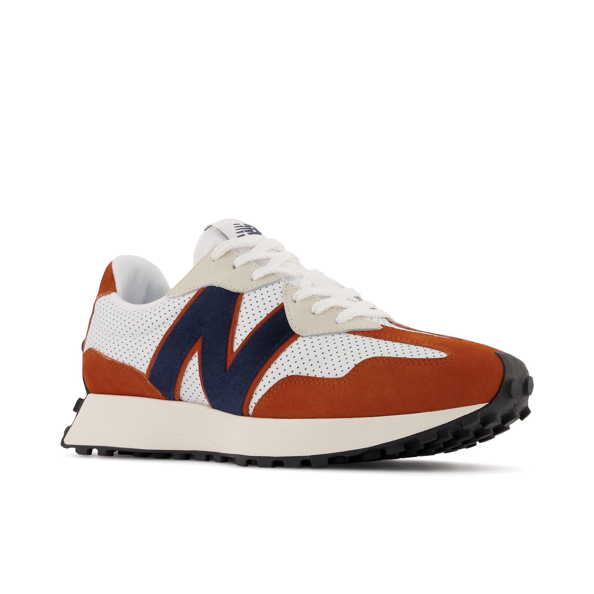 New Balance 327 White/Purple/Rust Men's Shoe - Hibbett