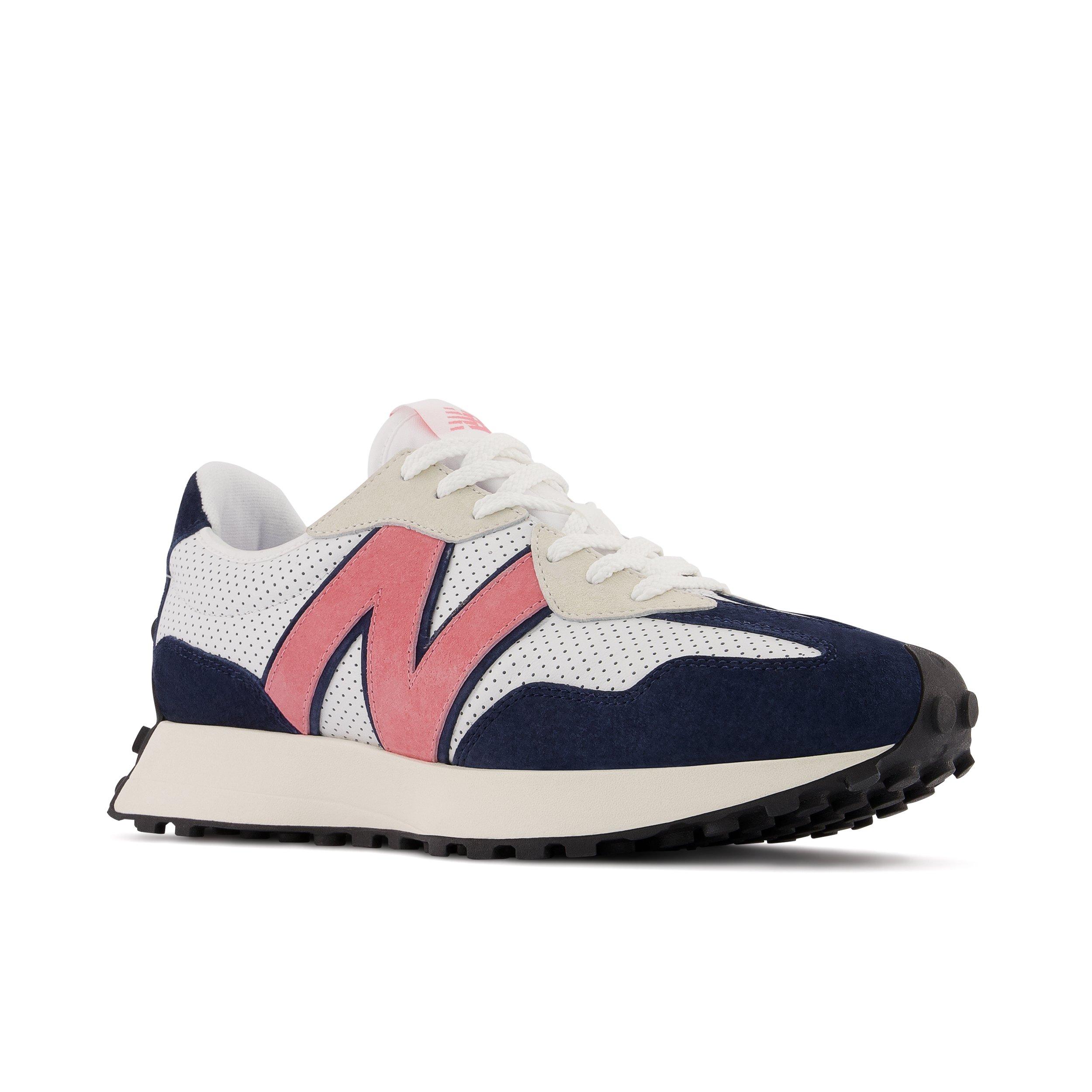 New Balance 327 White/Pink/Blue Men's Shoe