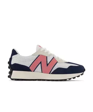 Hangen Bloeden ik ben trots New Balance 327 "White/Pink/Blue" Men's Shoe