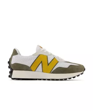 New Balance 327 "White/Gold/Grey" Shoe