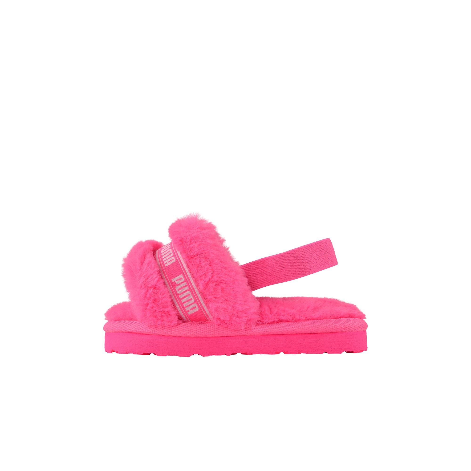 Puma fluffy hotsell slides queen