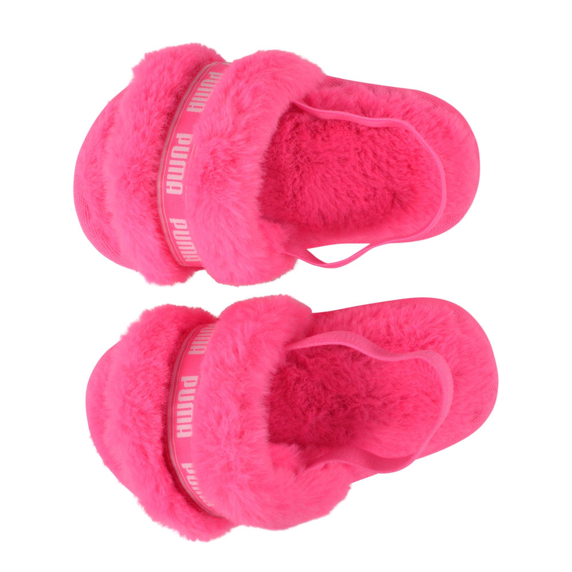 PUMA Fluff Pink Toddler Girls Slide