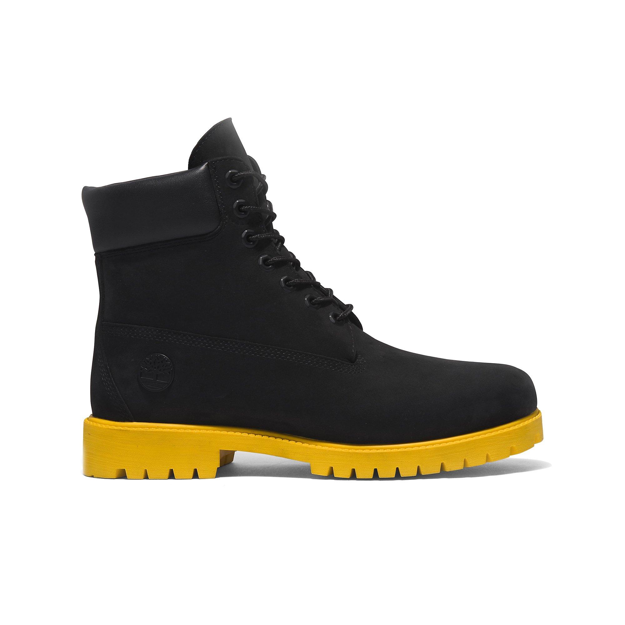 Black and outlet yellow boots