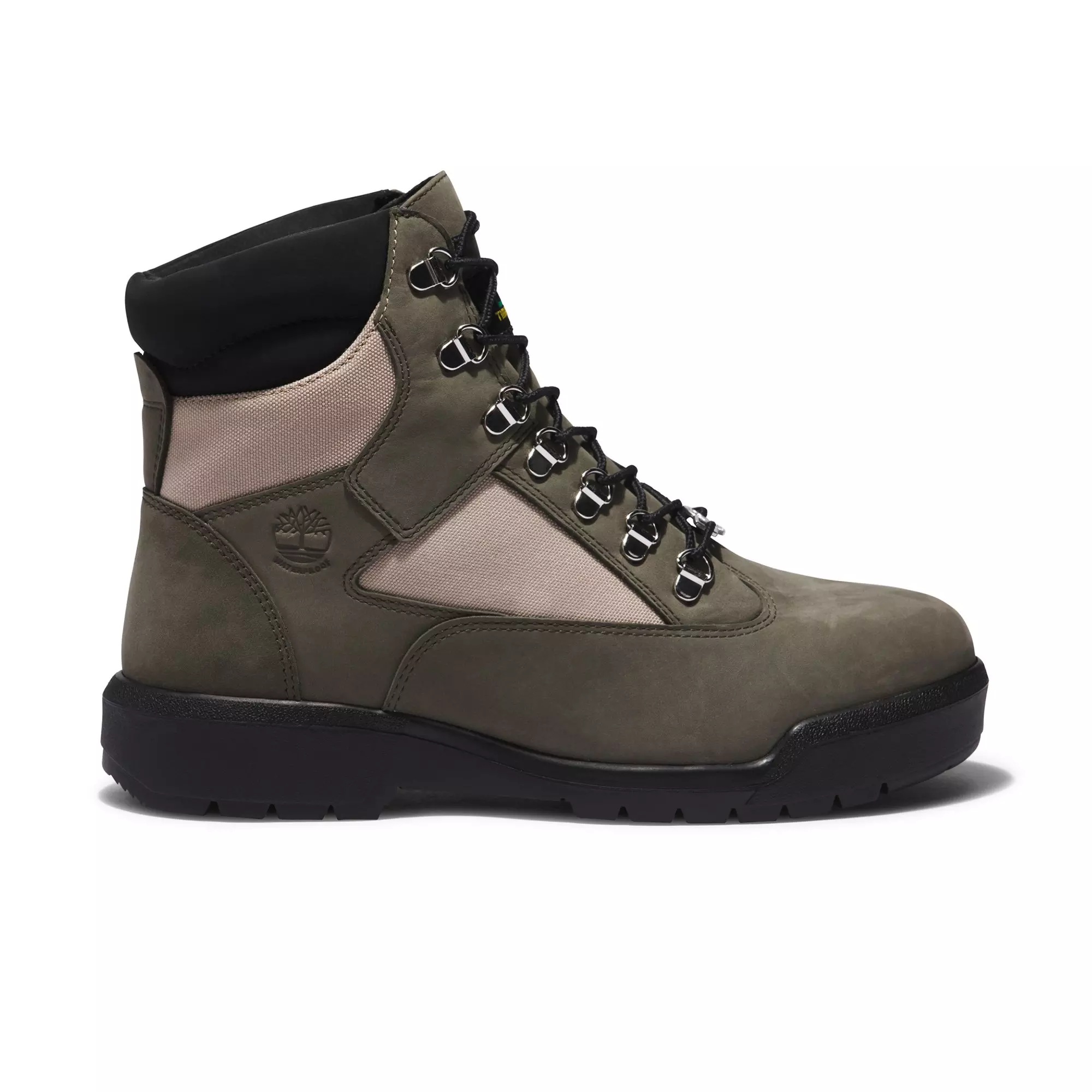 Timberland 6" "Dark Green Nubuck" Men's Field Boot - GREEN