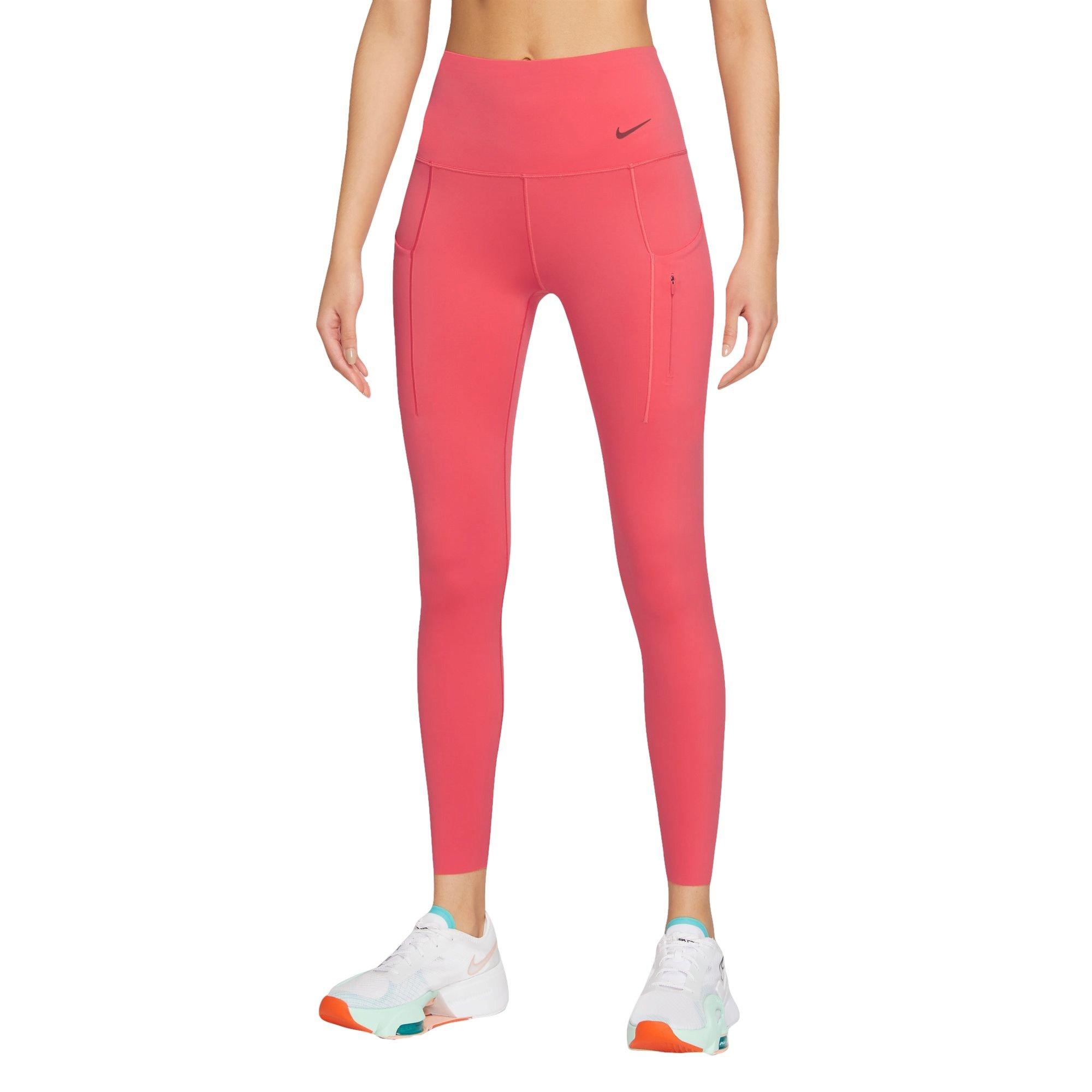 Nike Women's Dri-FIT Go Firm-Support Mid-Rise Full-Length Leggings with  Pockets - Hibbett