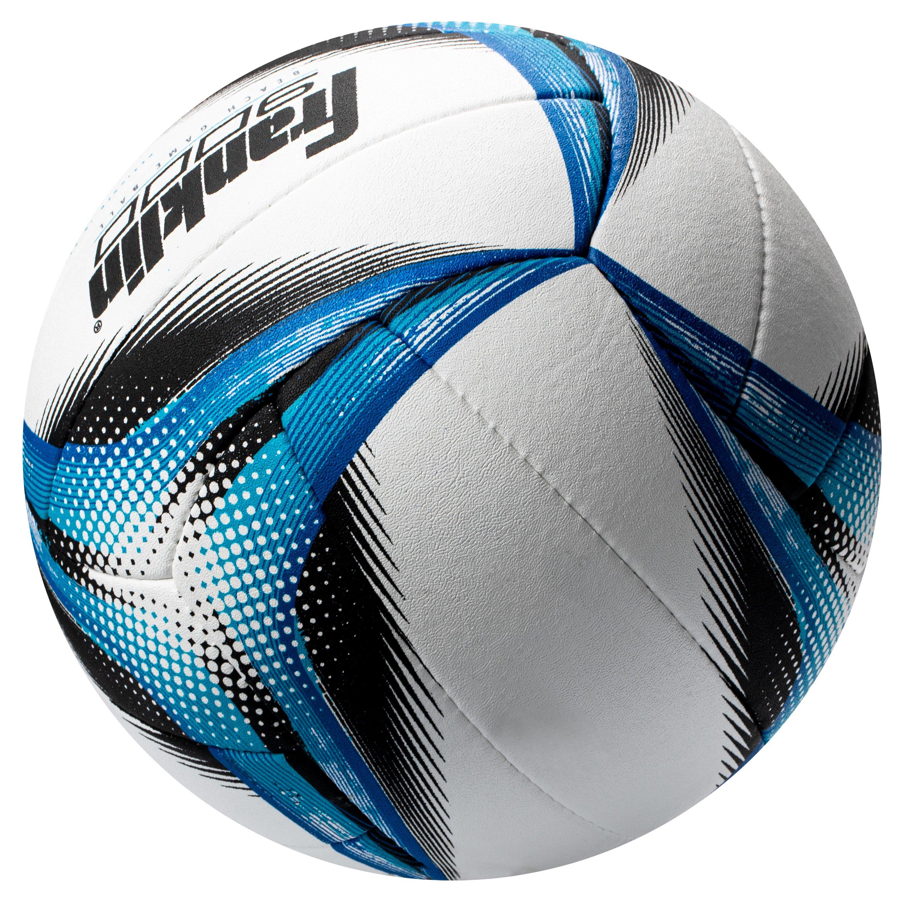 Franklin Sports Franklin 9000 Beach Game Volleyball - White/Blue - WHITE/BLUE Thumbnail View 3