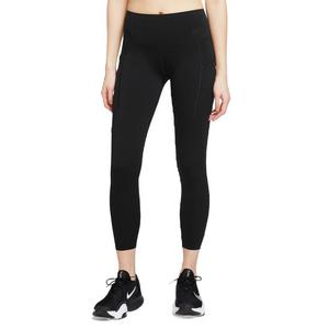 Nike Women's Gentle-Support Zenvy Mid-Rise 7/8 Leggings-Black