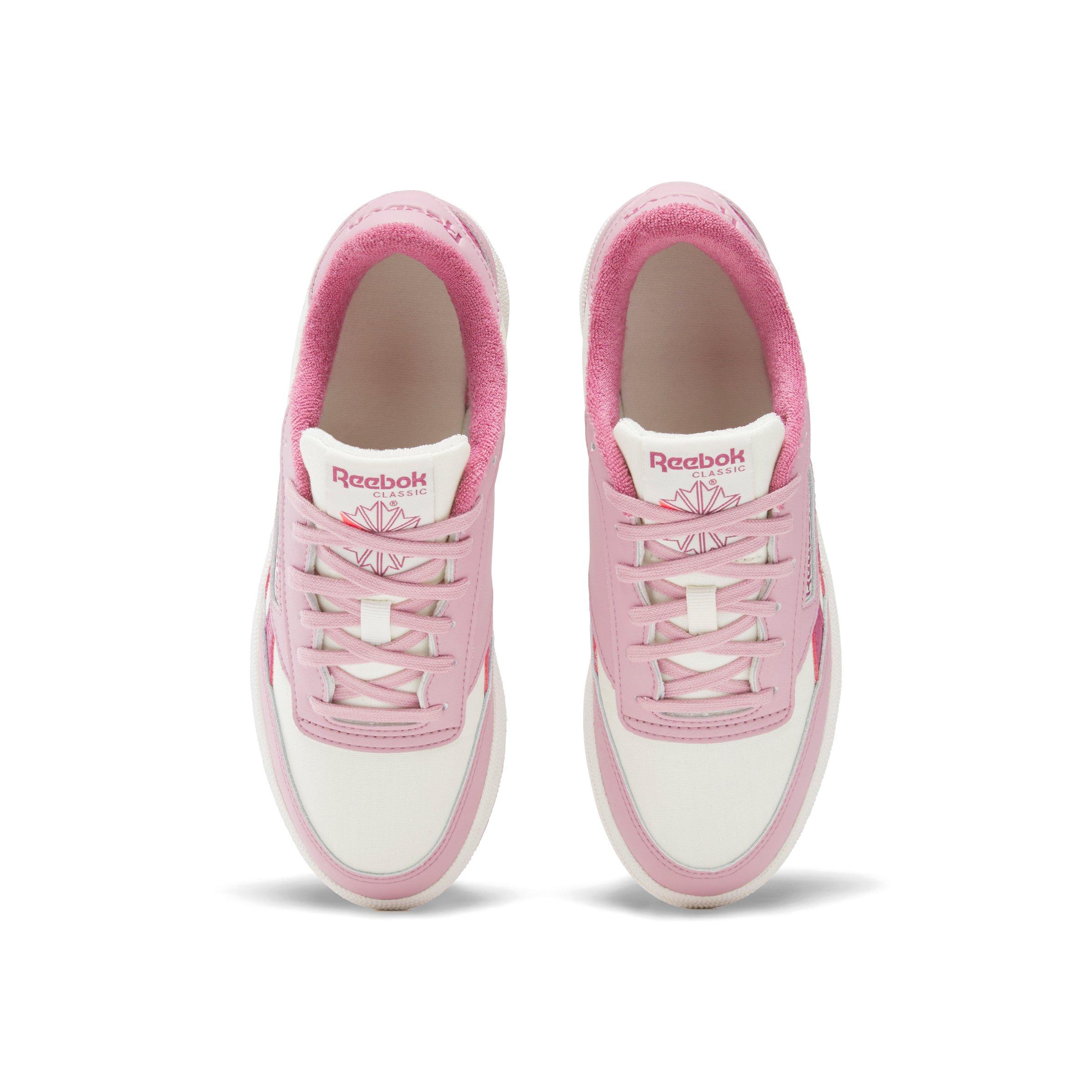 Reebok Club C Revenge "Light Pink/Pink/White" Women's Shoe - LT PINK/PINK/WHITE Thumbnail View 4