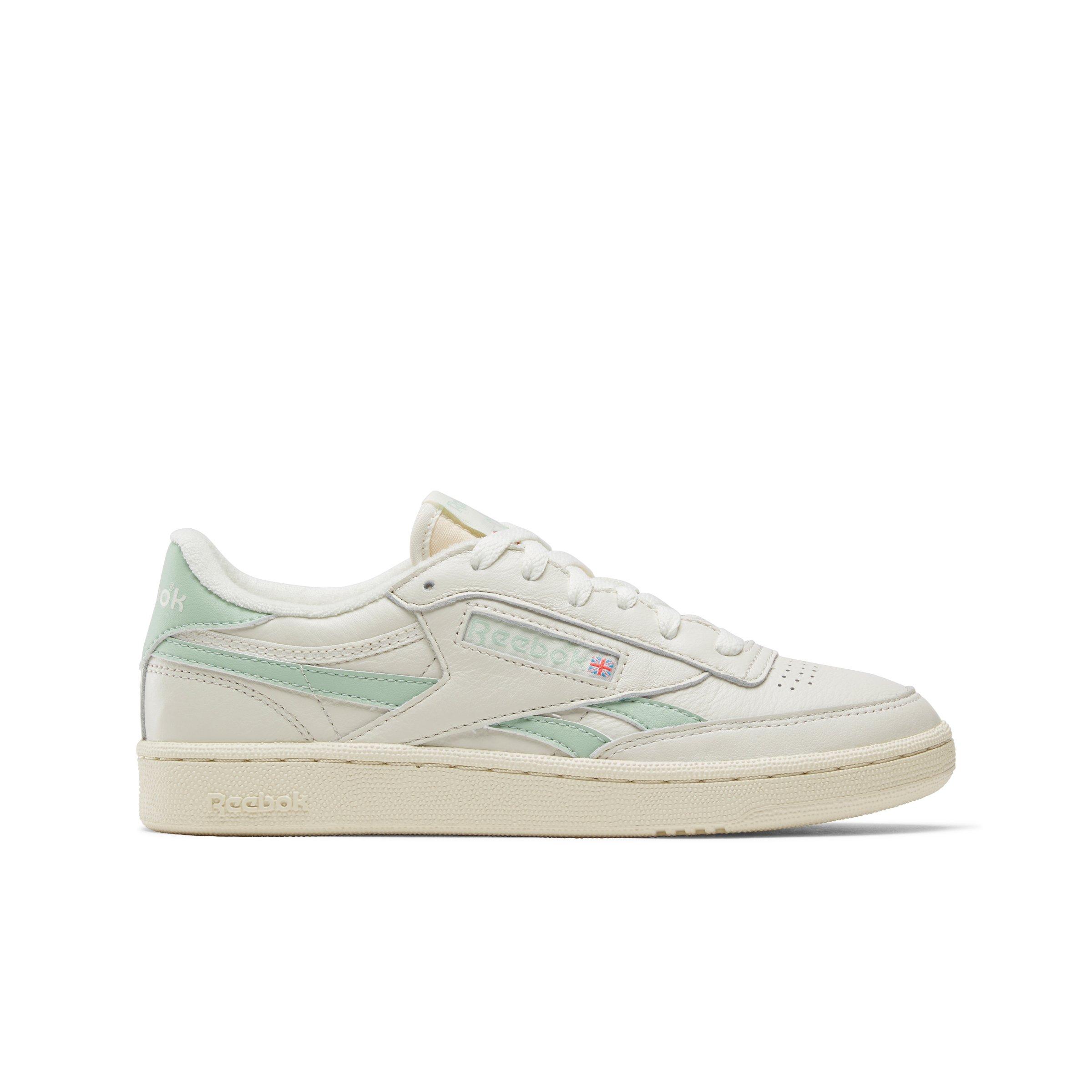 Reebok Club C Revenge Vintage "Vintage Chalk/Light Sage/Paper White" Women's Shoe - CHALK/SAGE/WHITE Thumbnail View 1