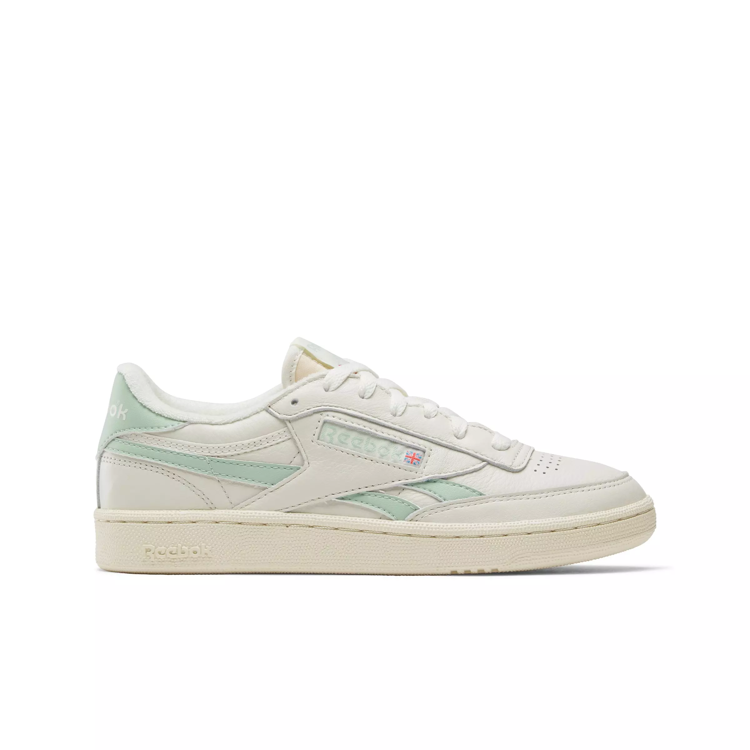 Reebok Club C Revenge Vintage "Vintage Chalk/Light Sage/Paper White" Women's Shoe - CHALK/SAGE/WHITE