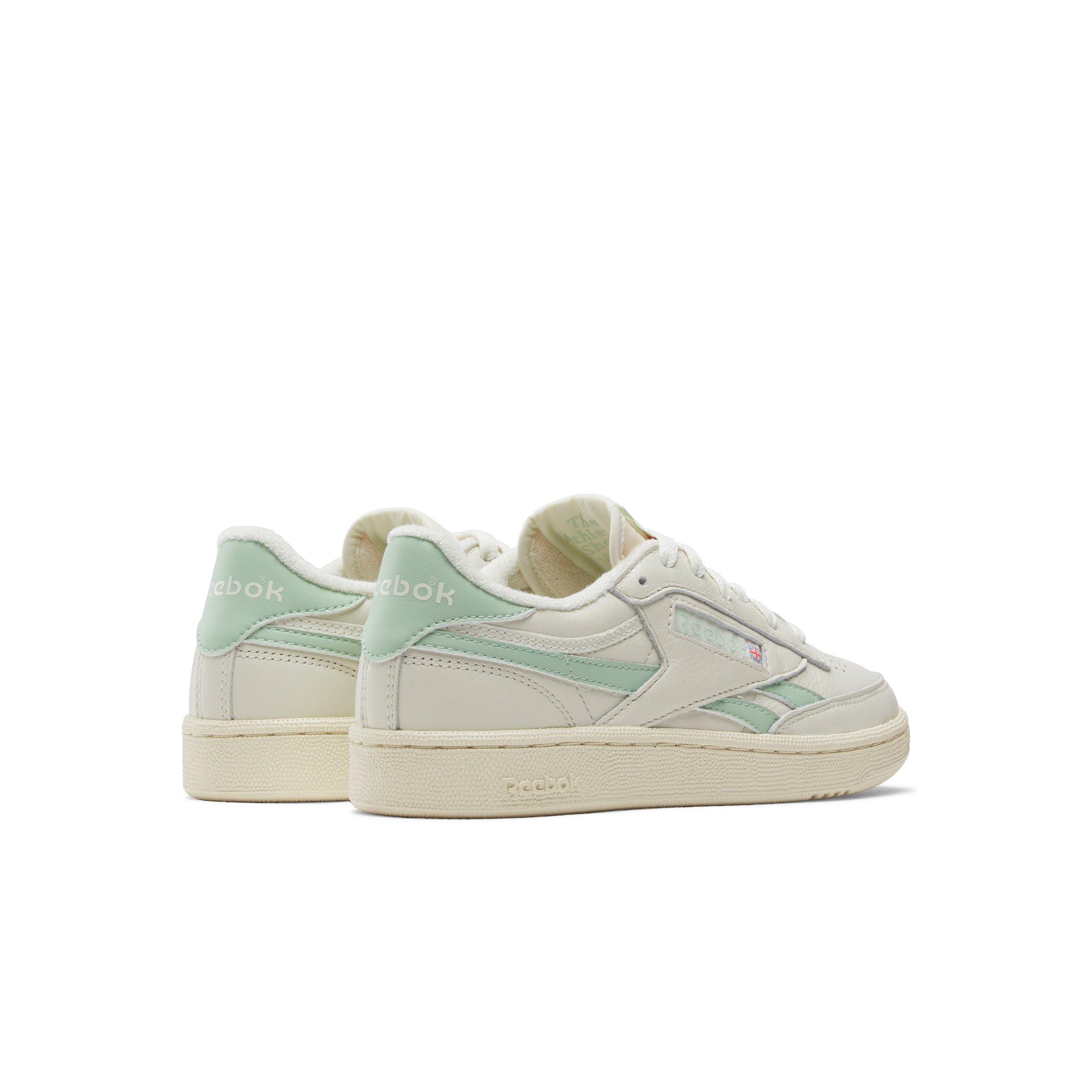 Reebok Club C Revenge Vintage "Vintage Chalk/Light Sage/Paper White" Women's Shoe - CHALK/SAGE/WHITE Thumbnail View 3