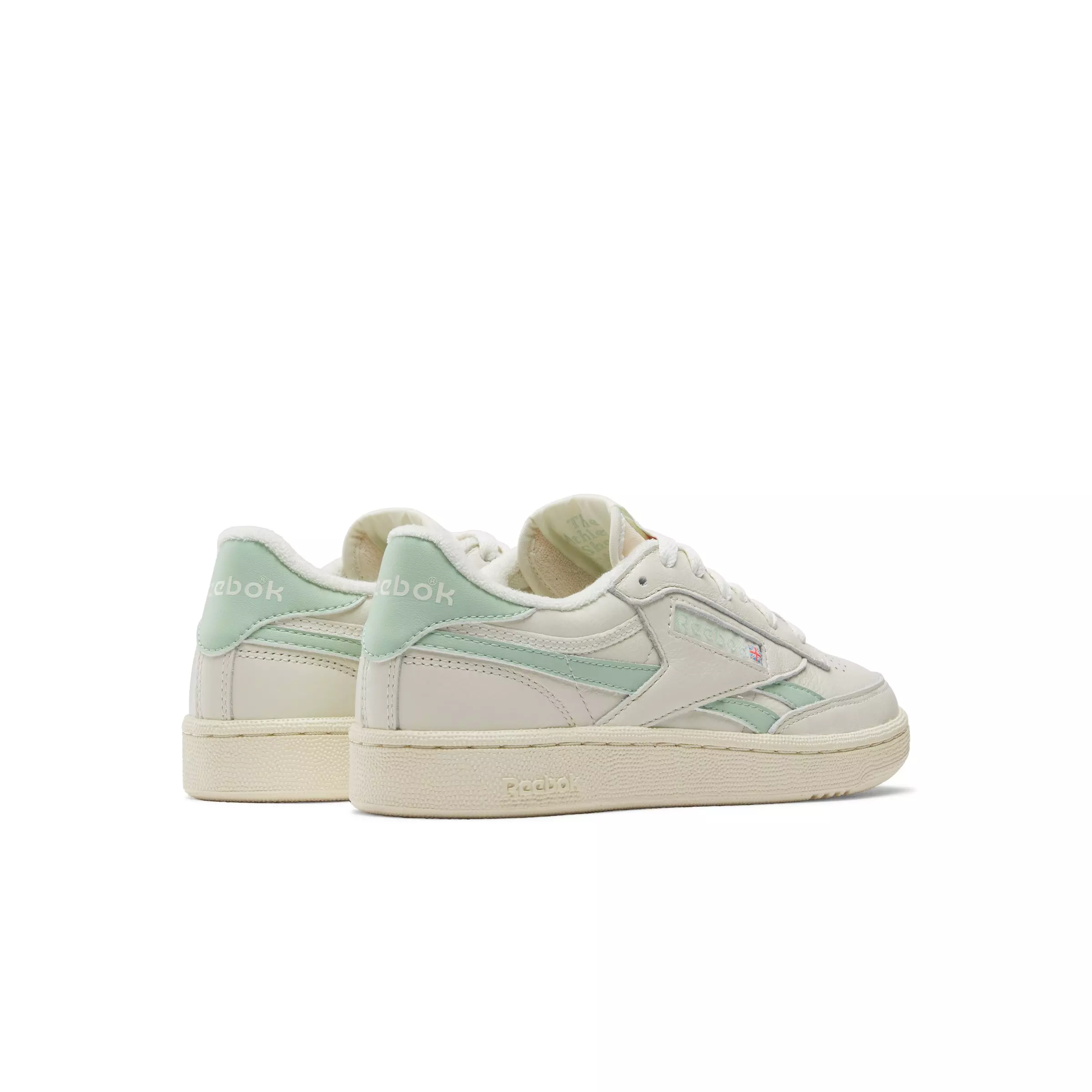 Reebok Club C Revenge Vintage "Vintage Chalk/Light Sage/Paper White" Women's Shoe - CHALK/SAGE/WHITE