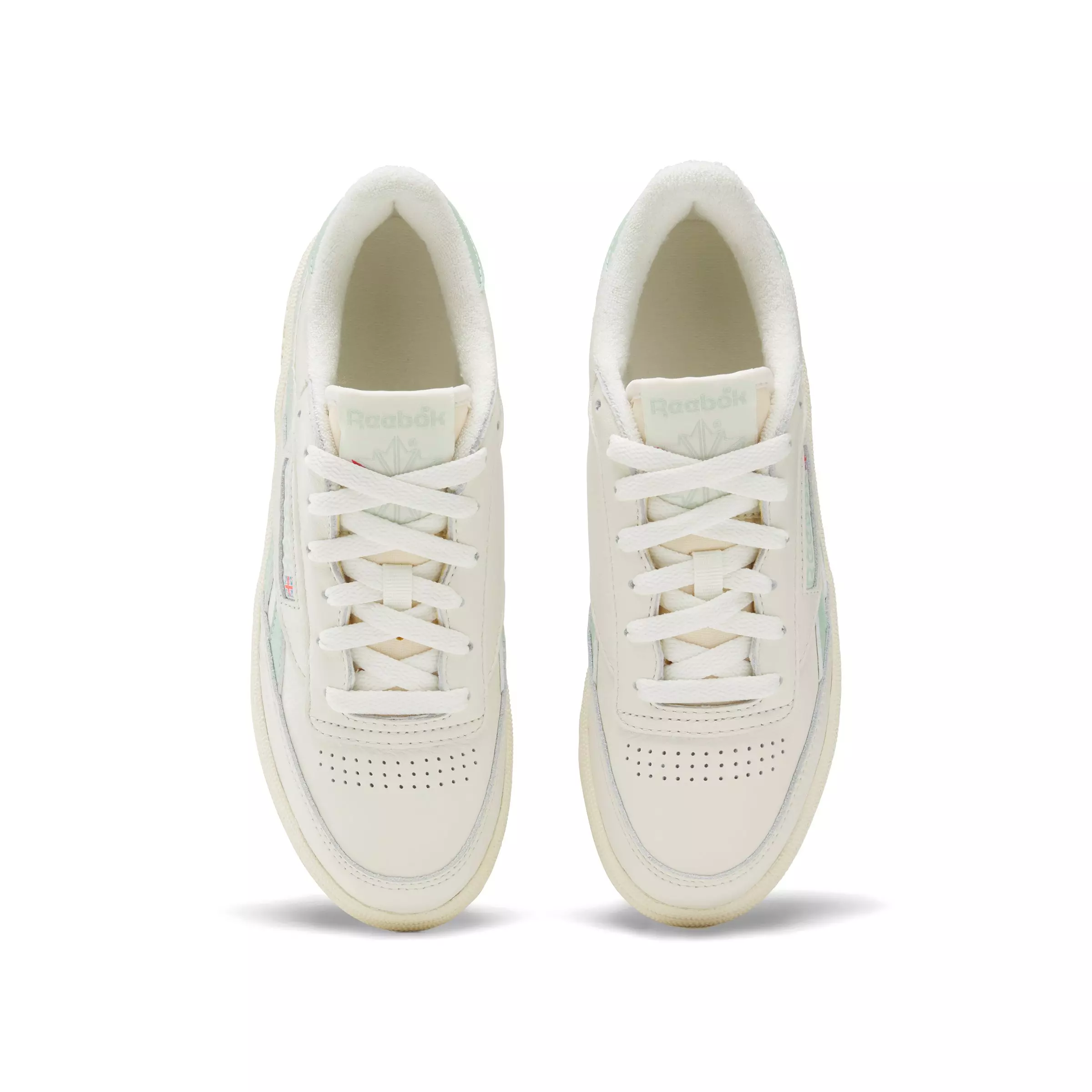 Reebok Club C Revenge Vintage "Vintage Chalk/Light Sage/Paper White" Women's Shoe - CHALK/SAGE/WHITE