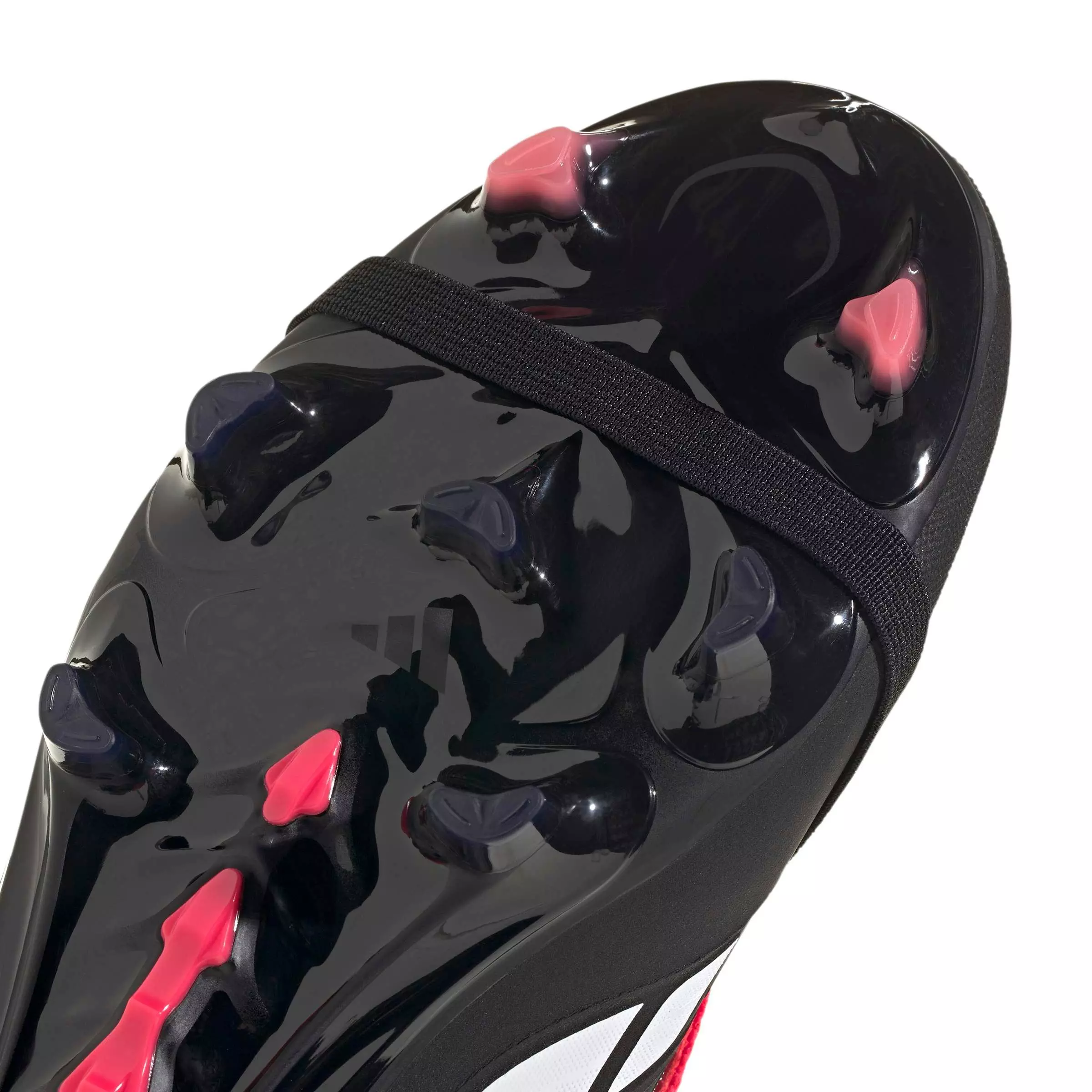 adidas Predator Pro Fold-Over Tongue FG "Core Black/Ftwr White/Lucid Red" Men's Soccer Cleat - BLACK/WHITE/RED