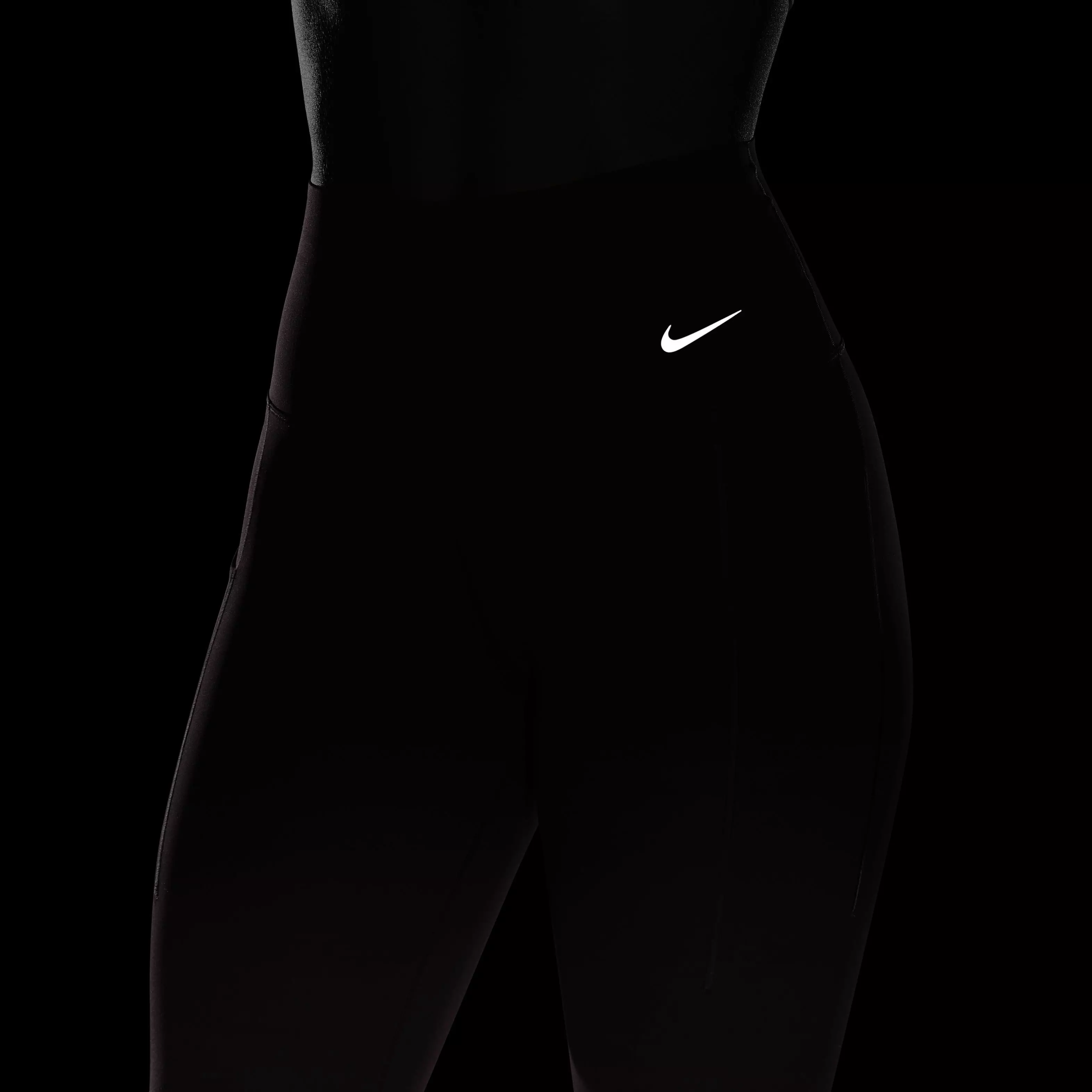 Nike Women's Dri-FIT Universa Medium Support High-Rise 7/8 Leggings with Pockets - DARK PINK