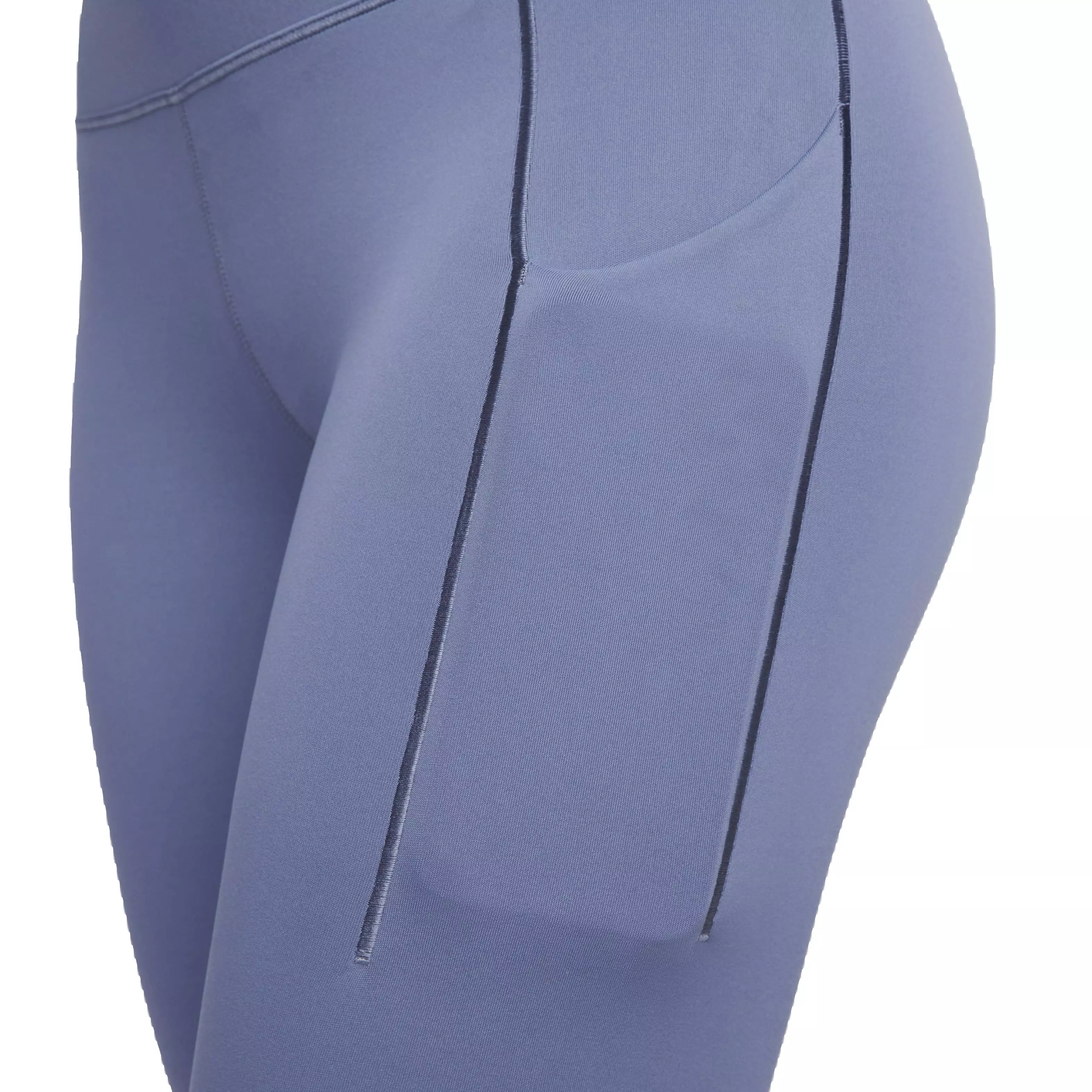 Nike Women's Dri-FIT Universa Full-Length Medium Support High-Rise Leggings with Pockets - BLUE