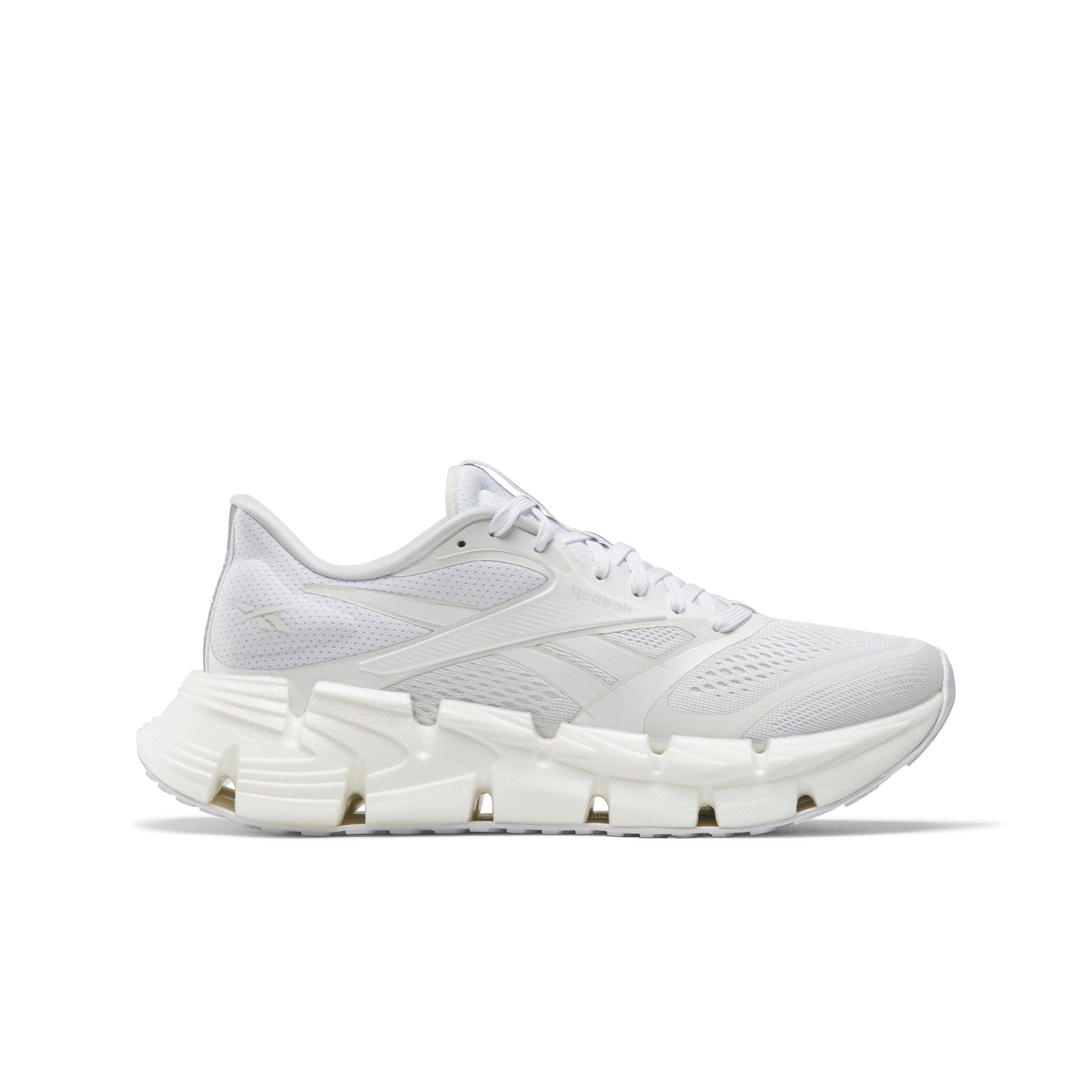 Reebok FloatZig 2 "White/Barely Grey/White" Women's Running Shoe - WHITE/GREY/WHITE Thumbnail View 1