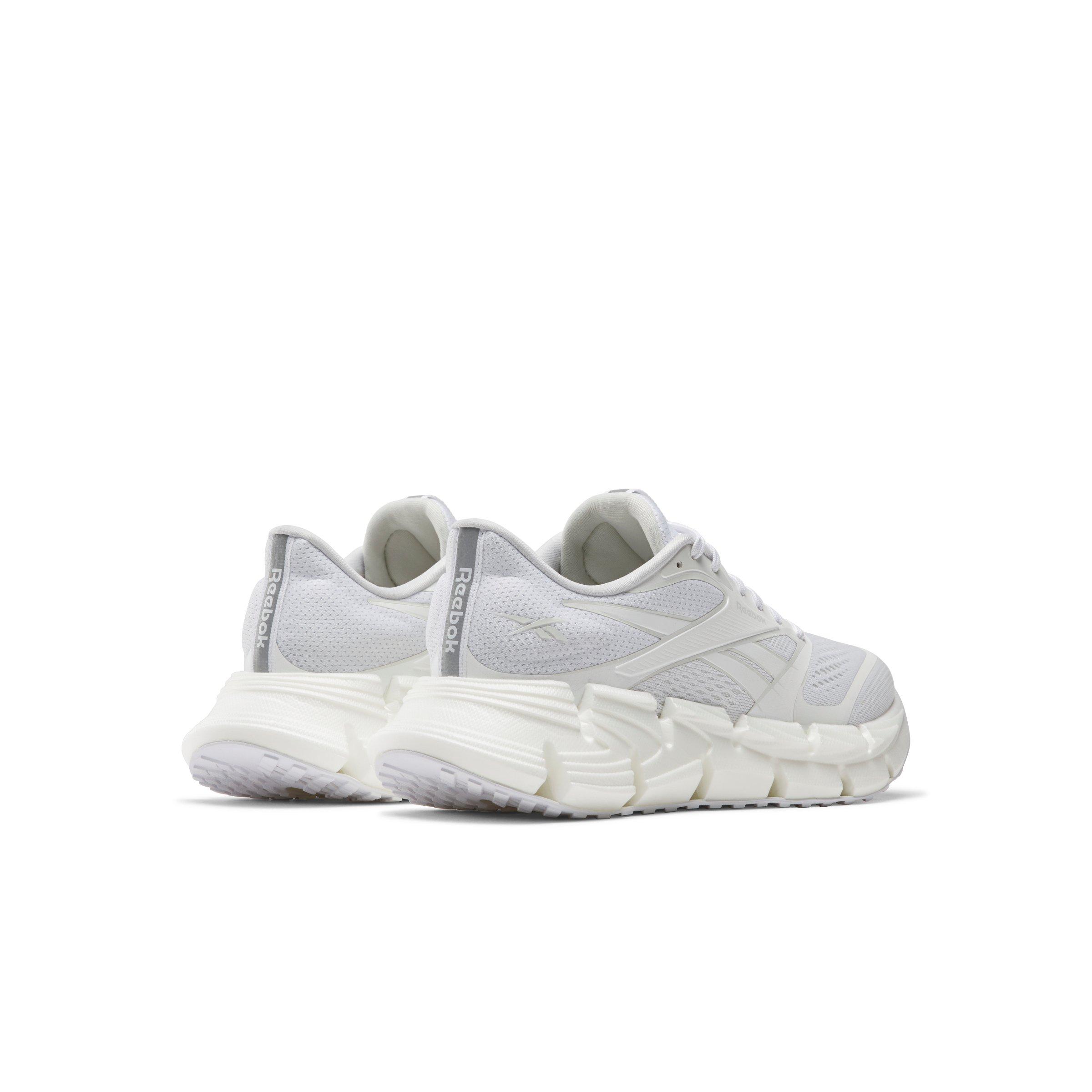 Reebok FloatZig 2 "White/Barely Grey/White" Women's Running Shoe - WHITE/GREY/WHITE Thumbnail View 3