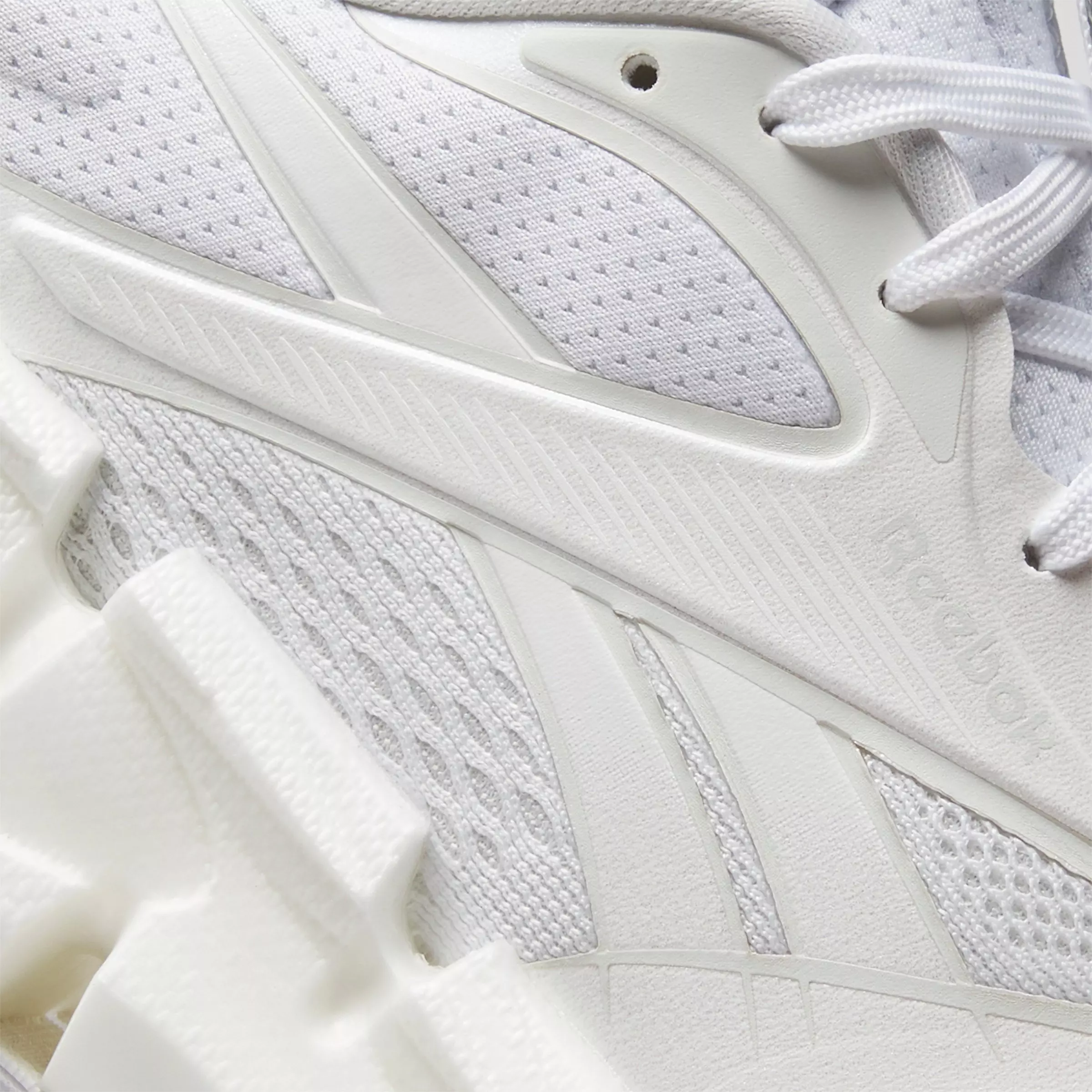 Reebok FloatZig 2 "White/Barely Grey/White" Women's Running Shoe - WHITE/GREY/WHITE