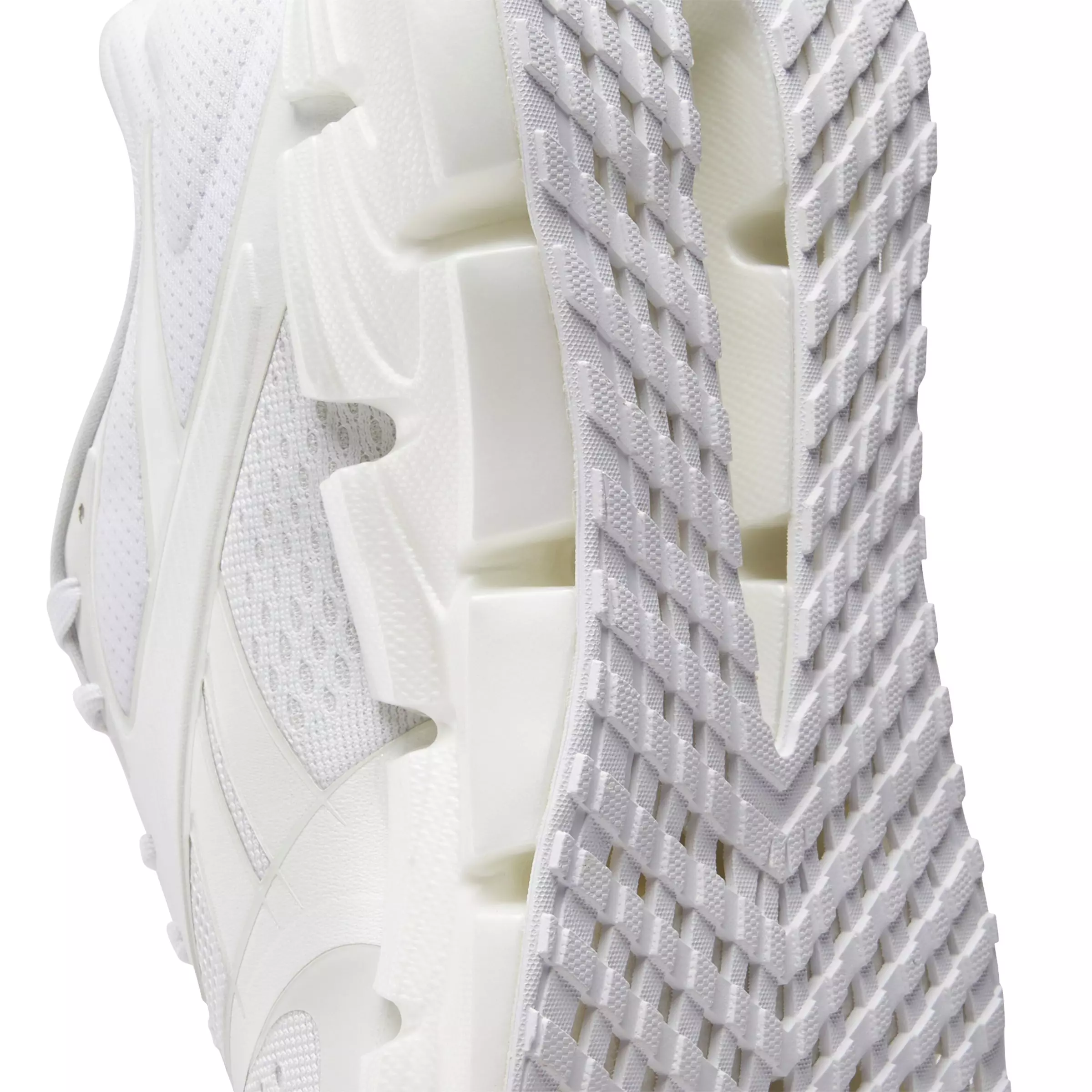 Reebok FloatZig 2 "White/Barely Grey/White" Women's Running Shoe - WHITE/GREY/WHITE