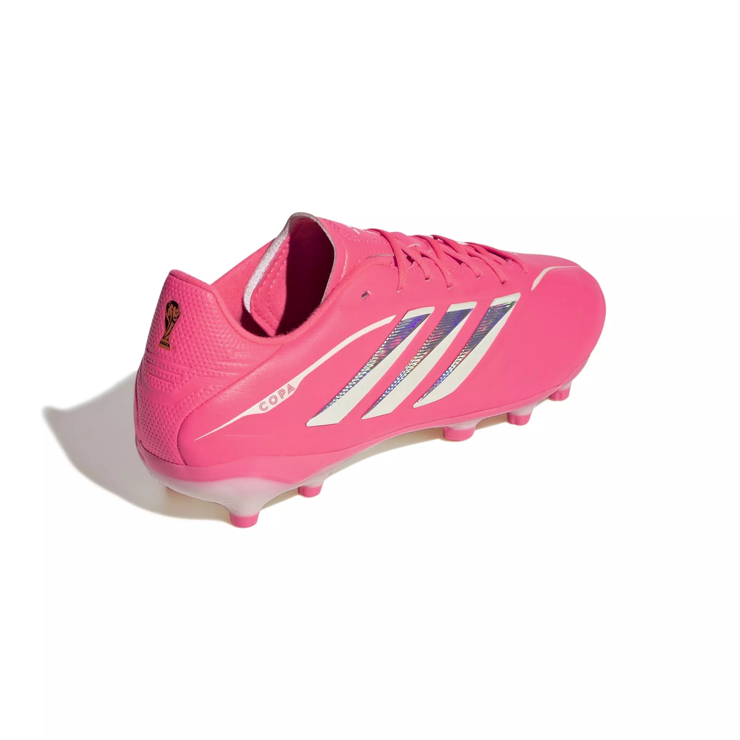 adidas Copa Pure IV League FG "Solar Turbo/Ivory/Core Black" Grade School Kids' Soccer Cleat - SOLAR/IVORY/BLACK