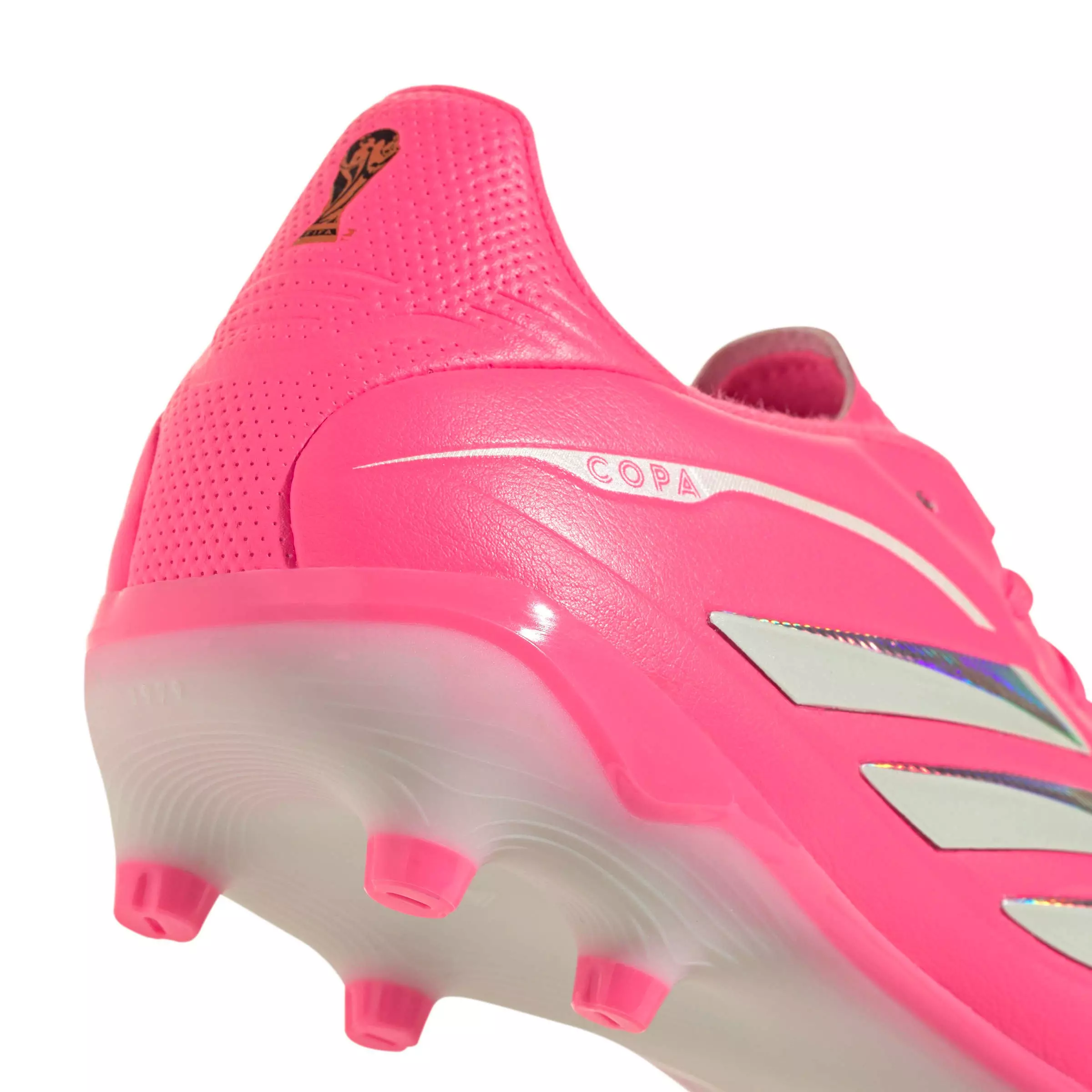 adidas Copa Pure IV League FG "Solar Turbo/Ivory/Core Black" Grade School Kids' Soccer Cleat - SOLAR/IVORY/BLACK