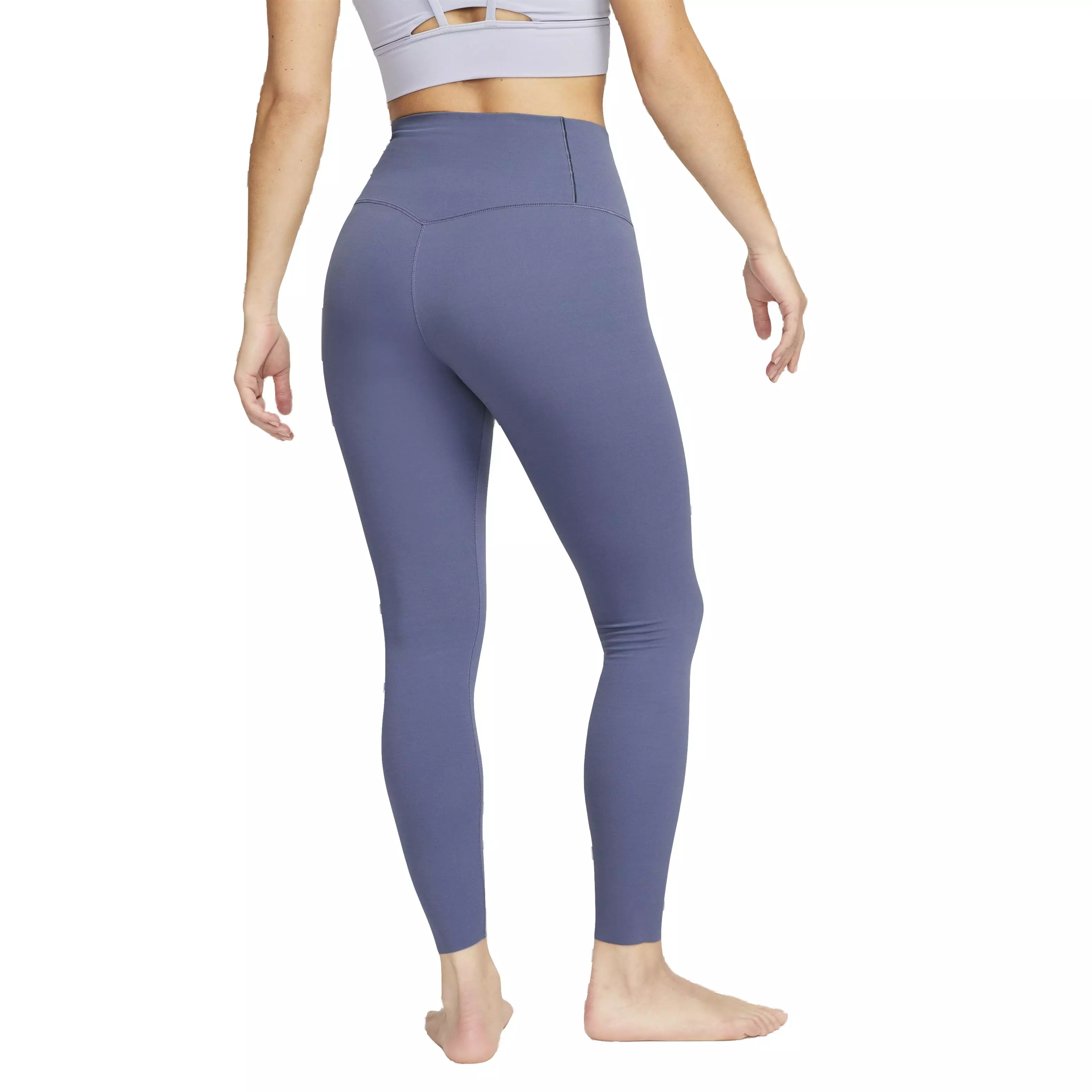 Nike Women's Dri-FIT Zenvy Gentle Support High-Rise Leggings - BLUE