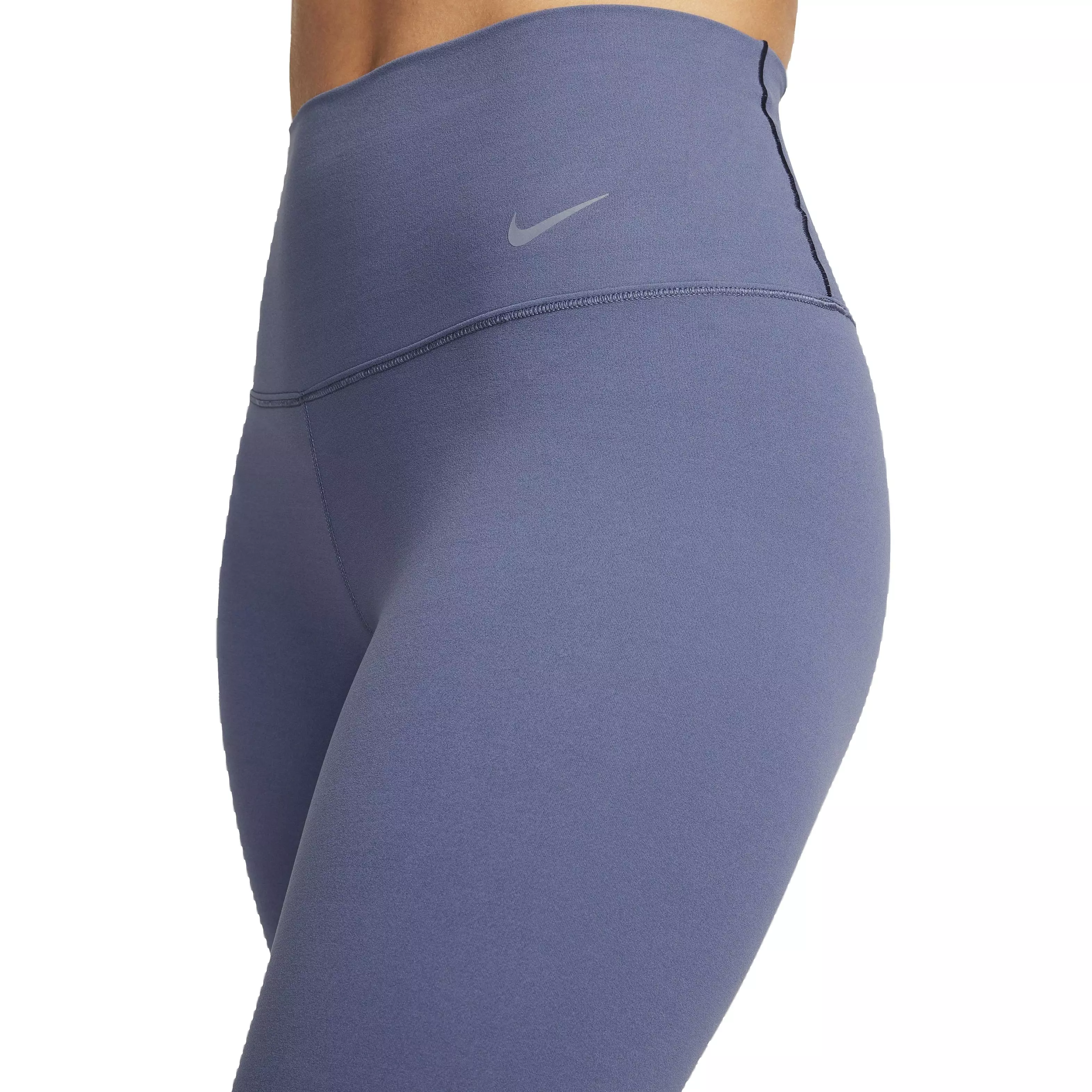 Nike Women's Dri-FIT Zenvy Gentle Support High-Rise Leggings - BLUE
