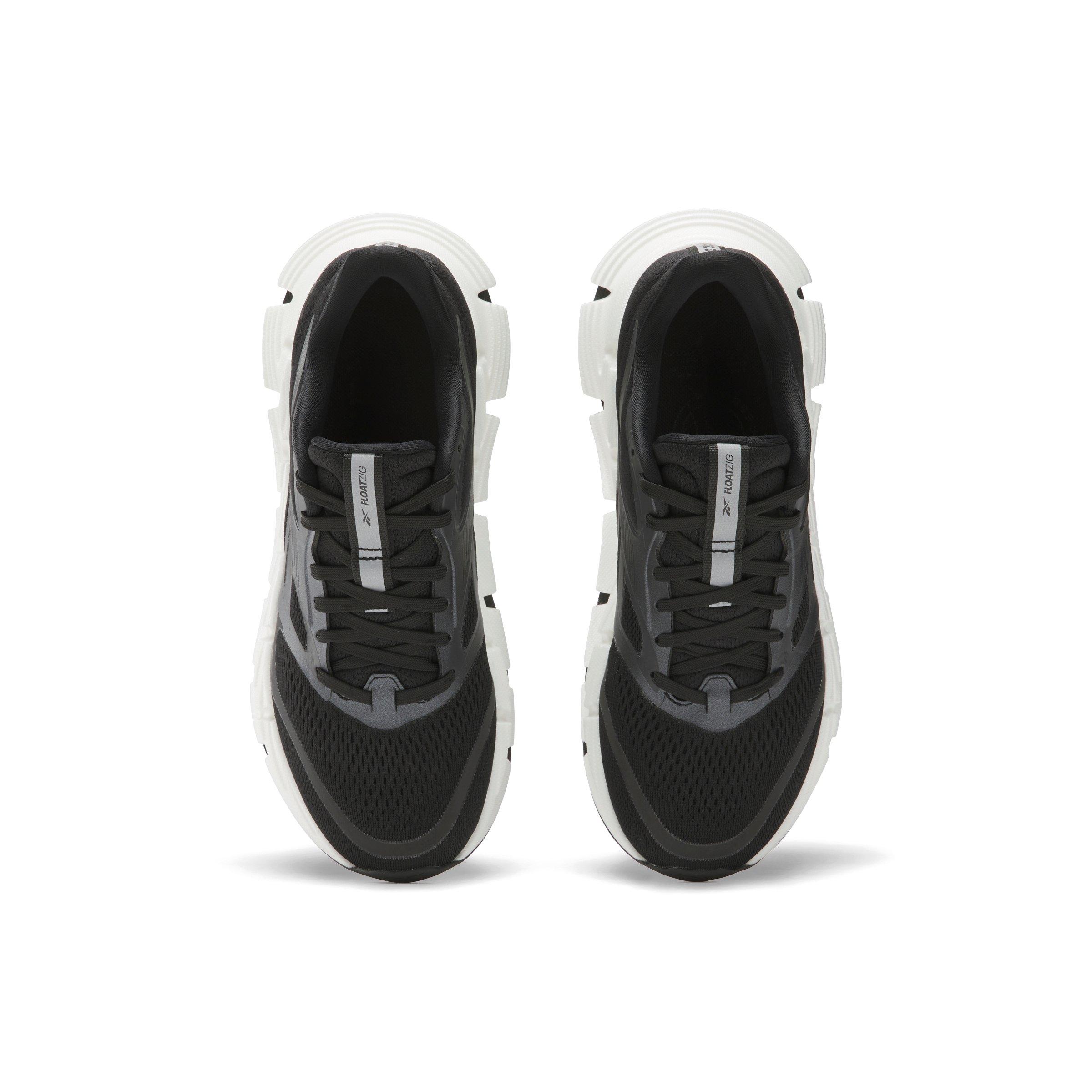 Reebok FloatZig 2 "Black/White" Women's Running Shoe - BLACK/WHITE Thumbnail View 4