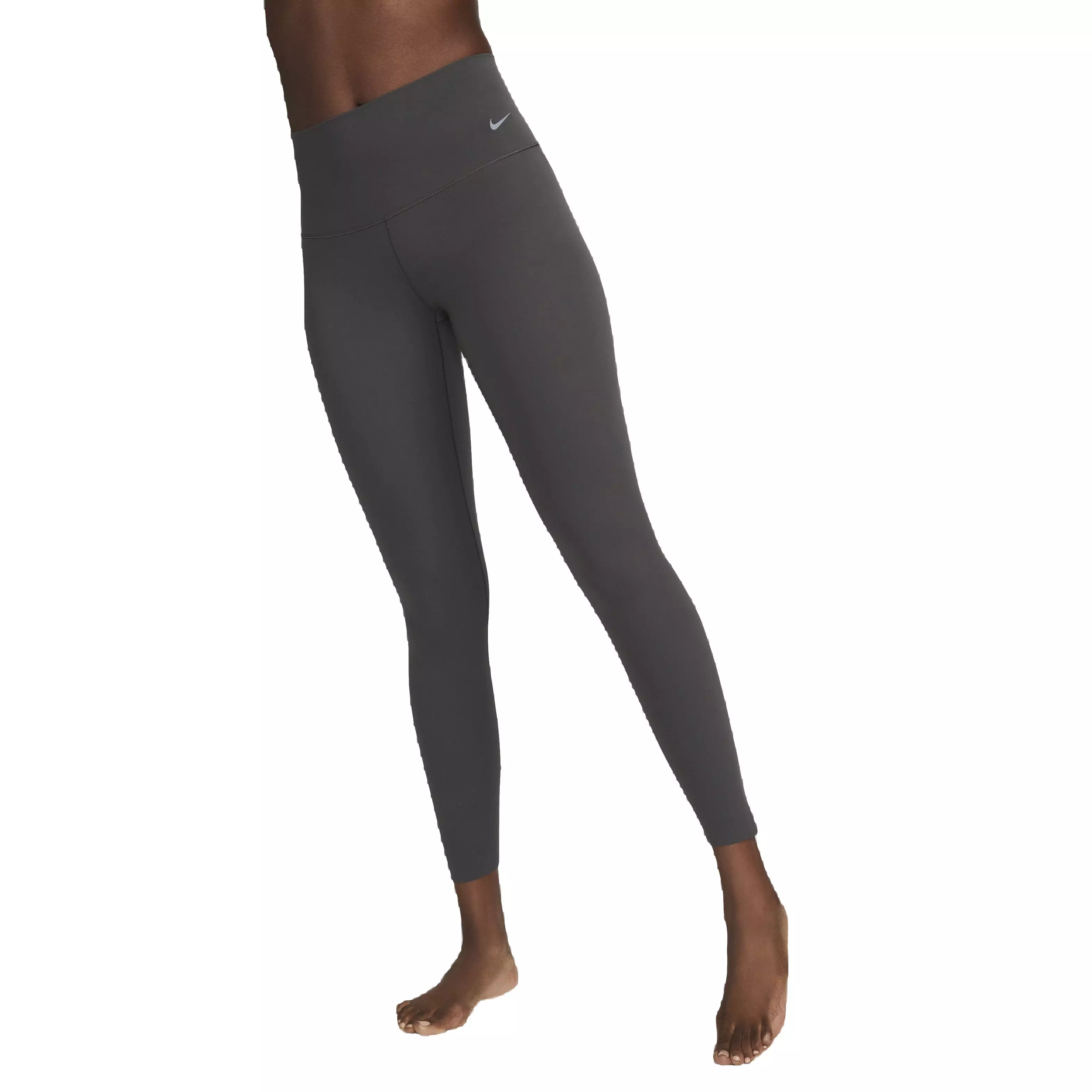 Nike Women's Dri-FIT Zenvy Gentle Support High-Rise 7/8 Leggings - DK GREY