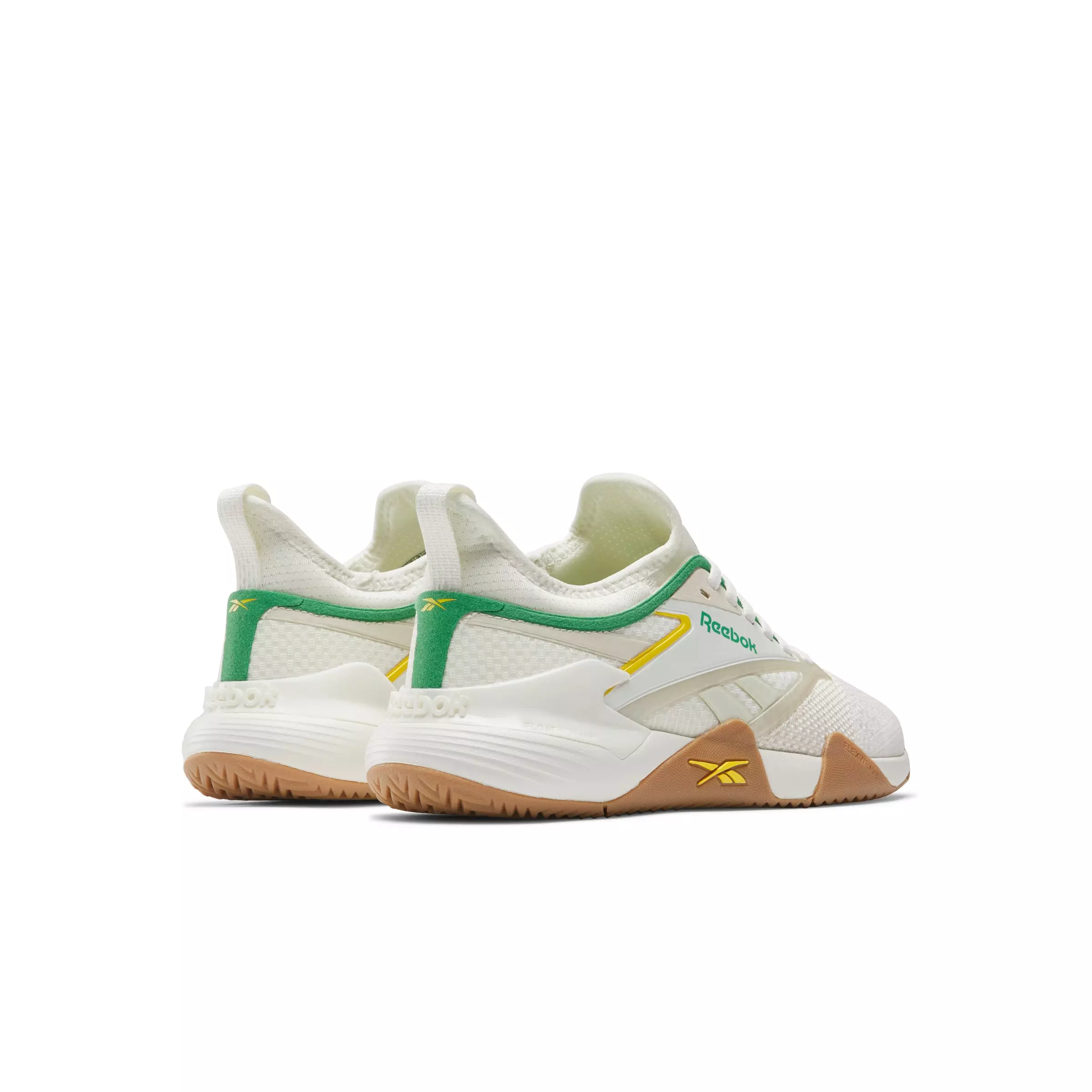 Reebok Nano Court "Chalk/Alabaster/Upgrade Green" Women's Training Shoe - CHALK/ALABASTER/GREEN