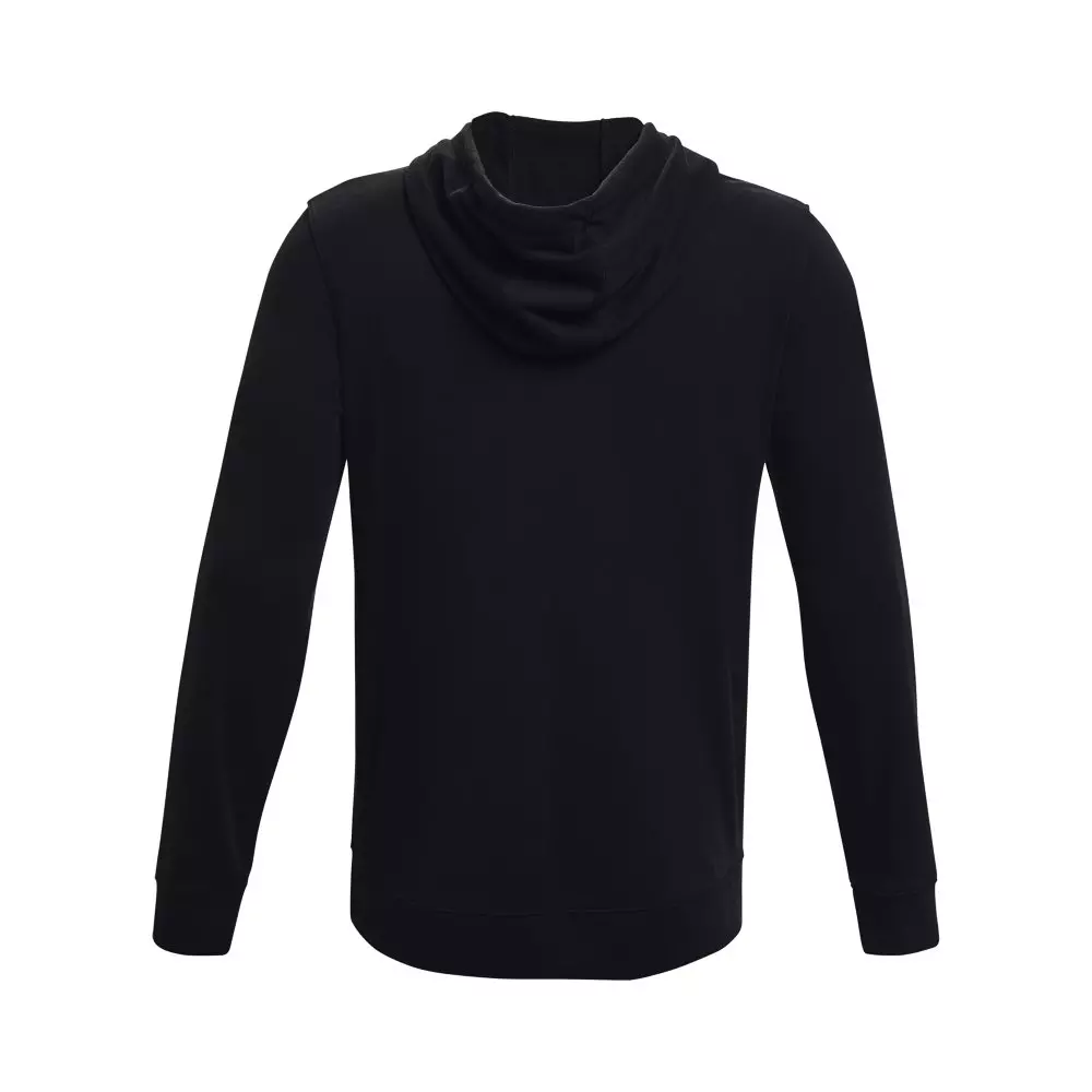 Under Armour Men's Rival Terry LC Full-Zip Hoodie - BLACK/WHITE