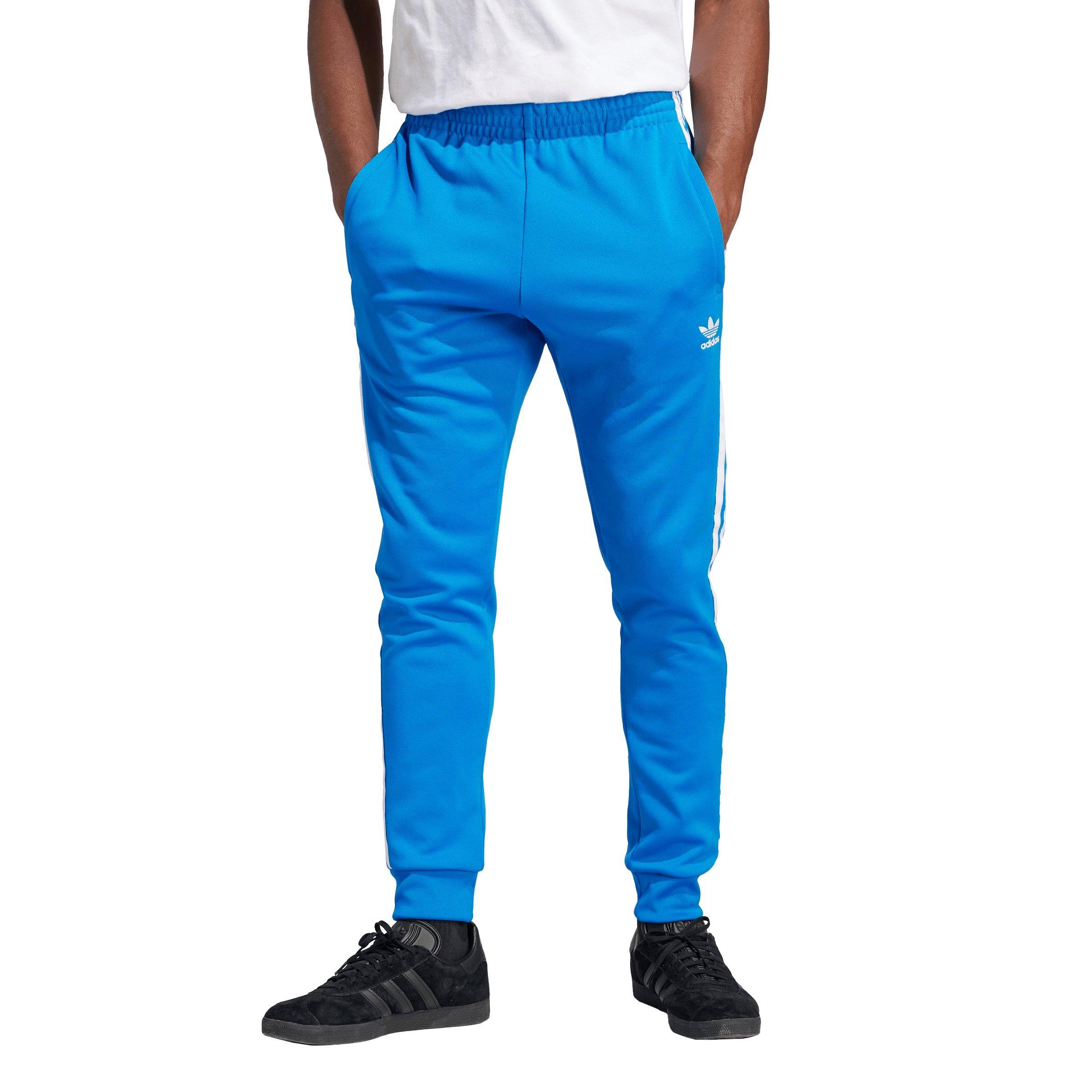 adidas Originals Blue Track Pants for Men