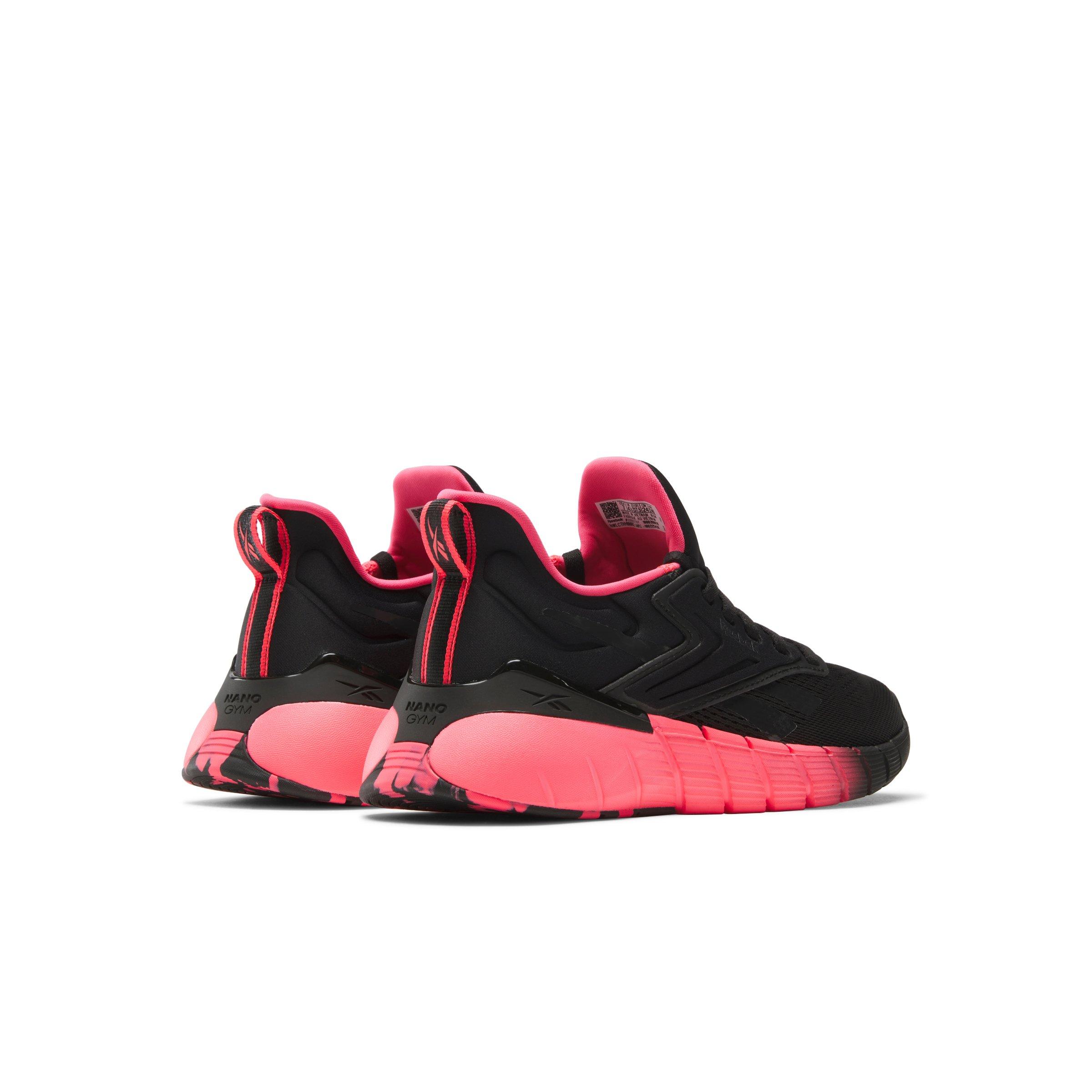 Reebok Nano Gym "Black/Pink Blast" Women's Training Shoe - BLACK/PINK Thumbnail View 3